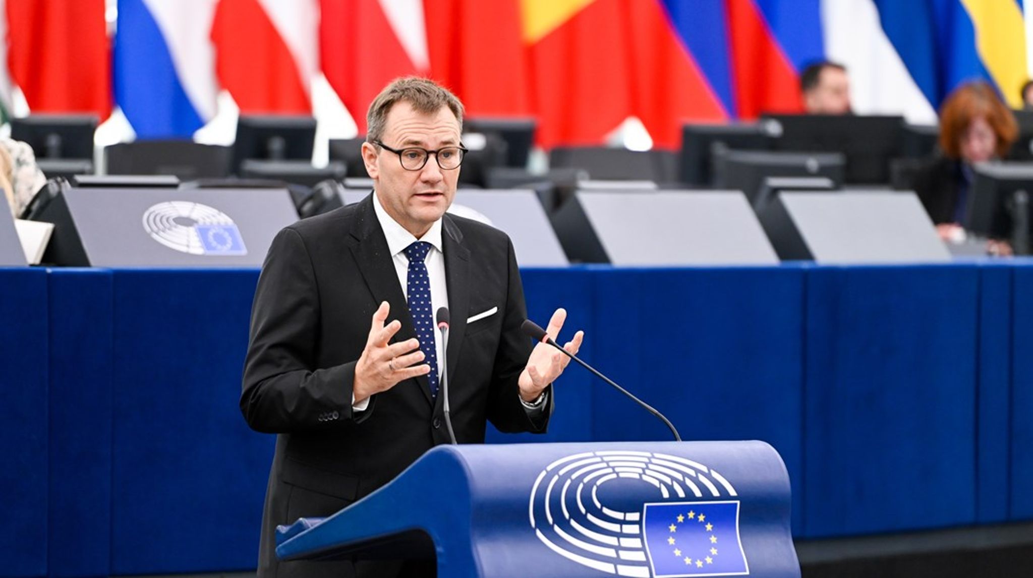 Niels Flemming Hansen fra Konservative kalder det en "milepæl", at Europa-Parlamentet nu har samlet sig om et klimamål for 2040. Det har dog krævet nogle kampe, fortæller han.