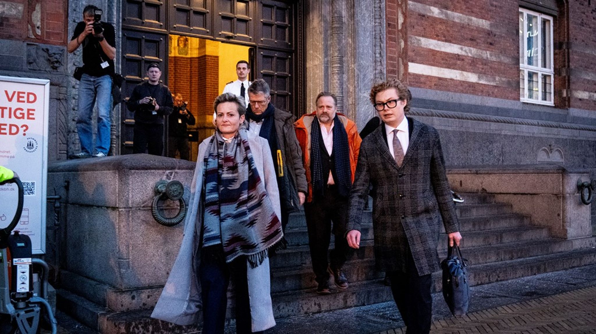 Pernille Rosenkrantz-Theil forlod rådhuset tidligt onsdag morgen. Dermed stod det klart, at Socialdemokratiet for første gang nogensinde havde tabt overborgmesterposten. 