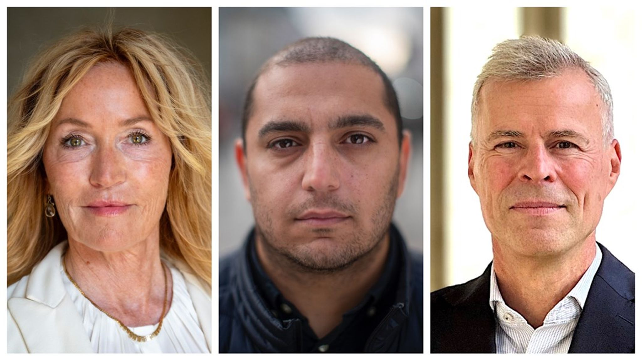 Helle Ib, Ali Aminali og Thomas Larsen har skrevet nogle af de mest læste debatindlæg på Altinget i november måned.
