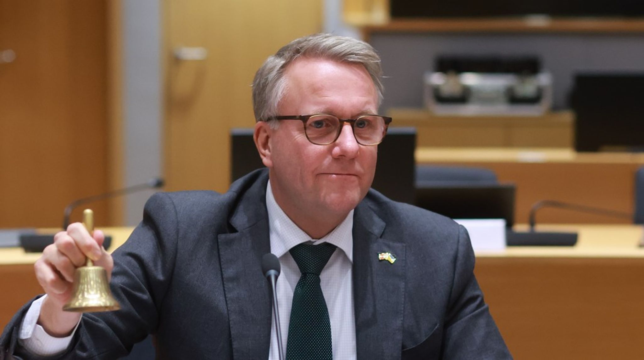 Erhvervsminister Morten Bødskov er i Bruxelles i disse dage. 