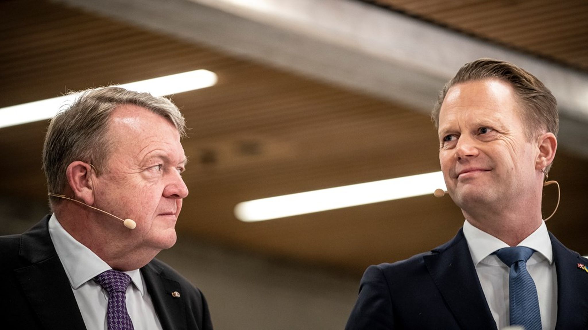 Lars Løkke Rasmussen (M) overtog i 2022 udenrigsministerposten fra Jeppe Kofod (S), der ikke blev valgt ind i Folketinget.