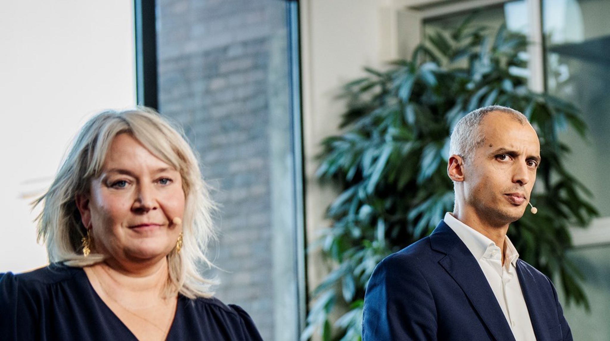 Uddannelses- og forskningsminister Christina Egelund (M) og børne- og undervisningsminister Mattias Tesfaye (S) skal sammen lede forhandlingerne om en ny karakterskala.