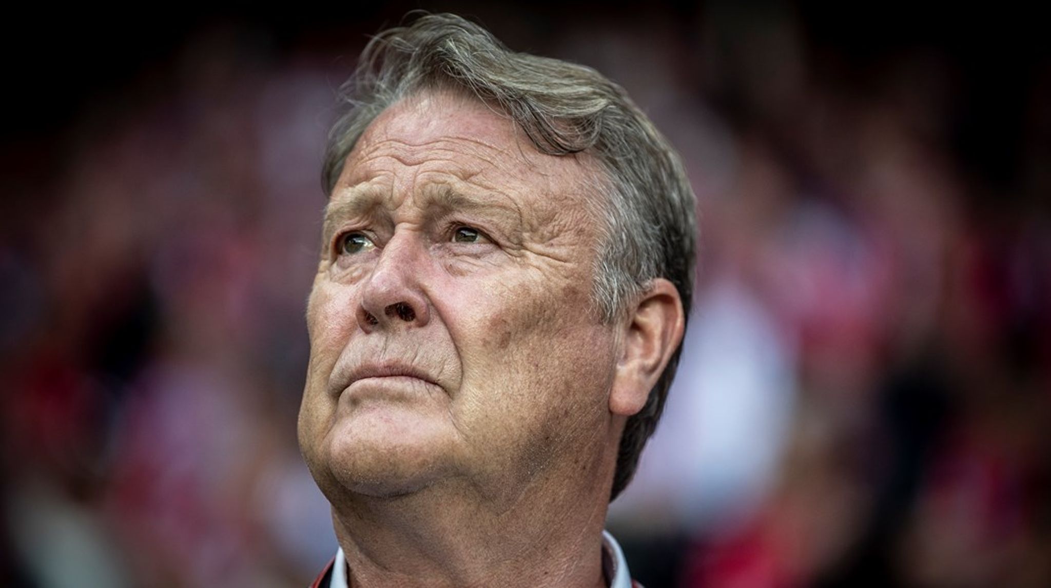 Åge Hareide var dansk landstræner fra 2016 til 2020. 