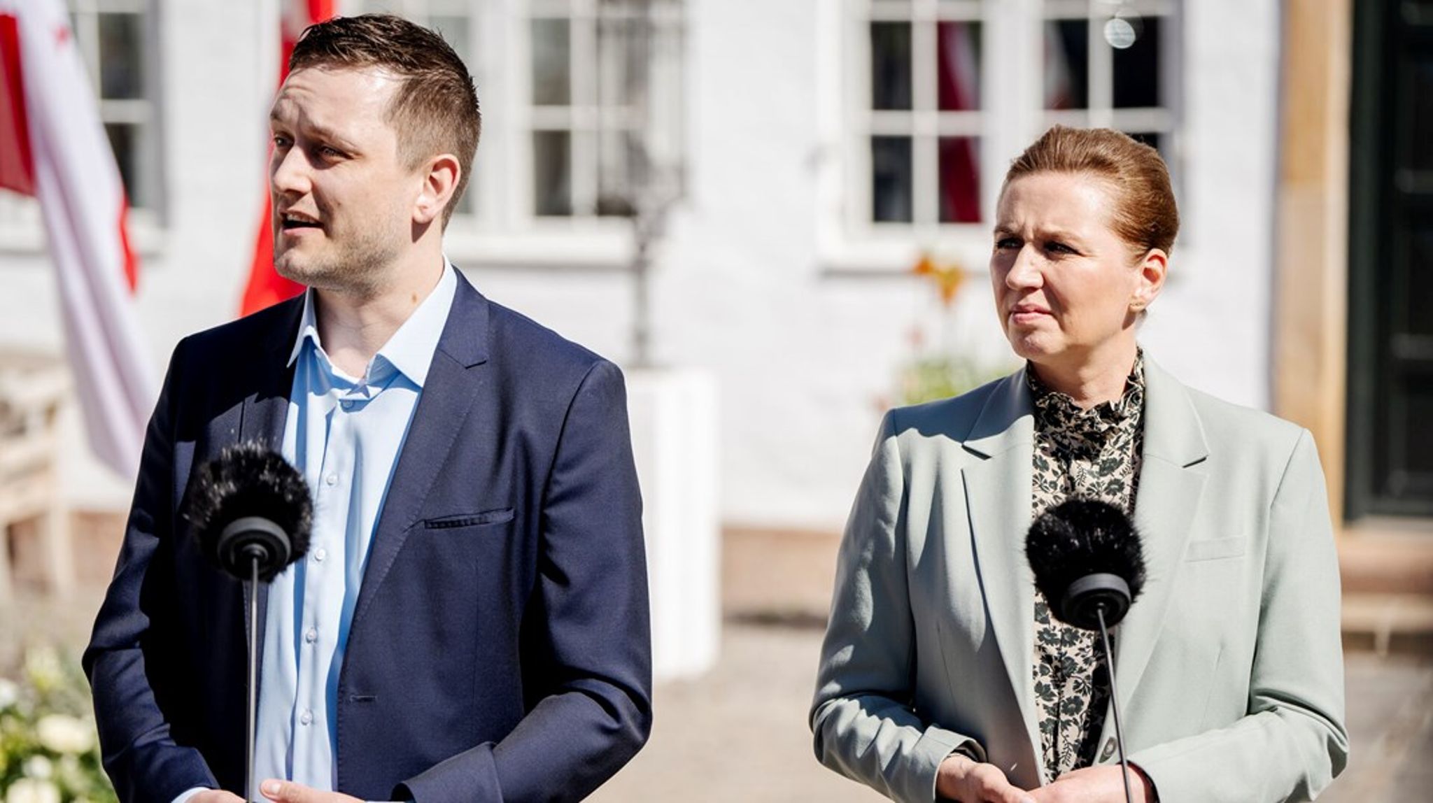 "Man kan ikke annektere andre lande." Sådan lyder reaktionen fra statsminister Mette Frederiksen (S) og Grønlands regeringsleder, Jens Frederik Nielsen.