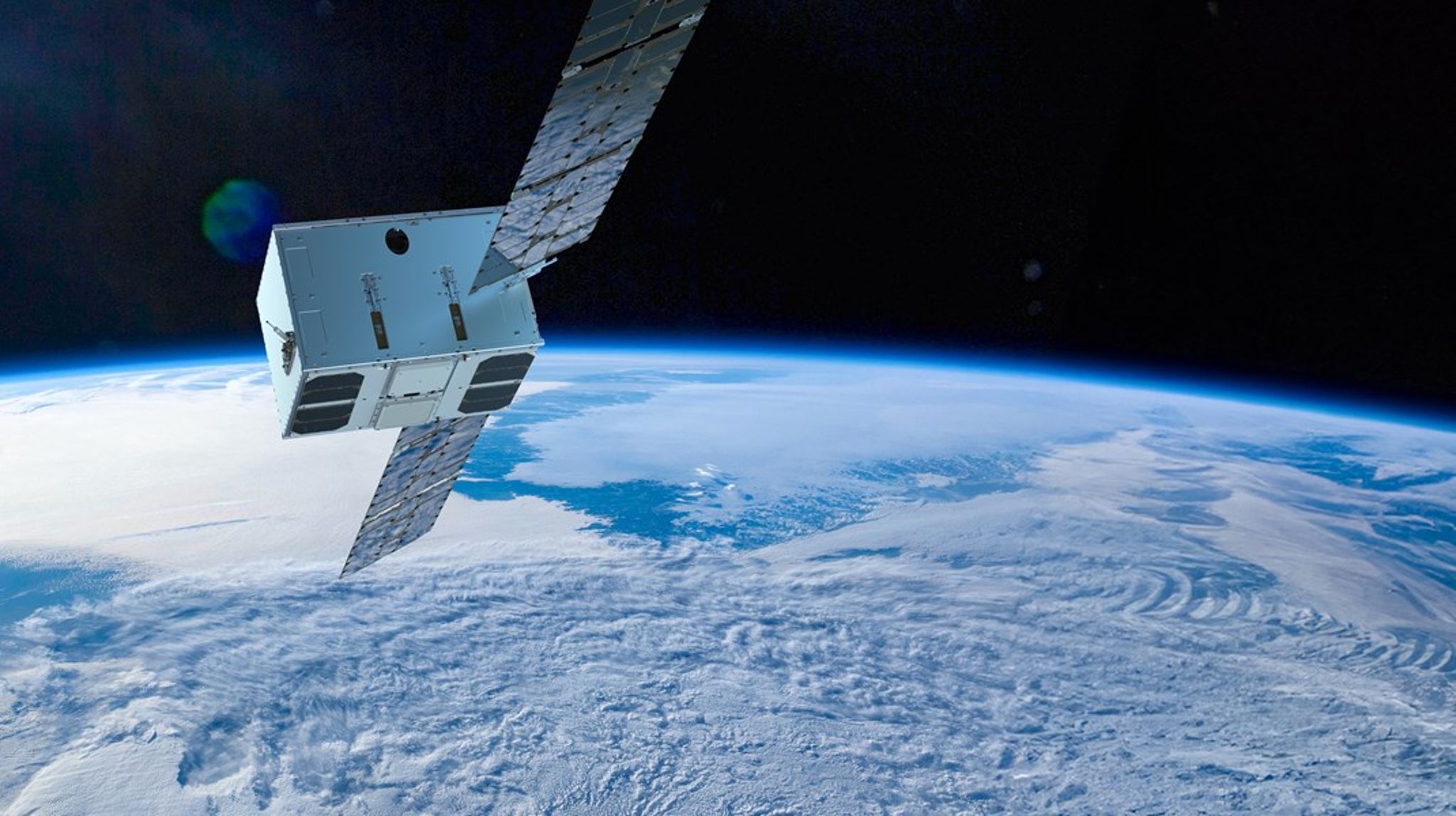 En af Gomspaces nanosatelliter.&nbsp;