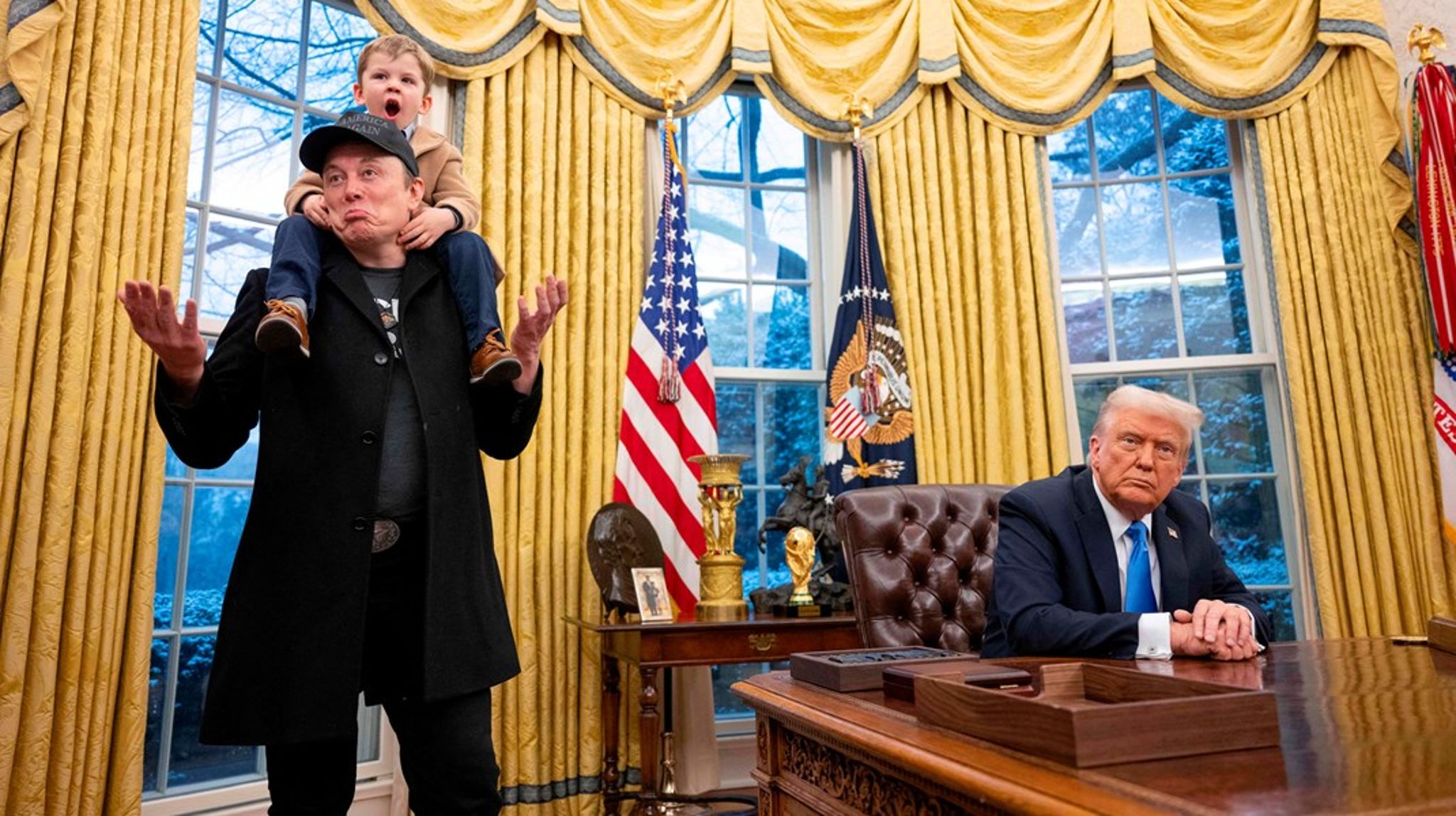 Kursskiftet i de amerikanske myndigheders SoMe-kommunikation skal læses i konteksten af en radikaliseret amerikansk offentlighed, hvor MAGA-positionens fremmeste talspersoner i stadigt højere grad omfavner en kristen-fundamentalistisk, antidemokratisk og til tider decideret fascistisk verdensanskuelse,&nbsp;skriver Mathias Hee Pedersen.