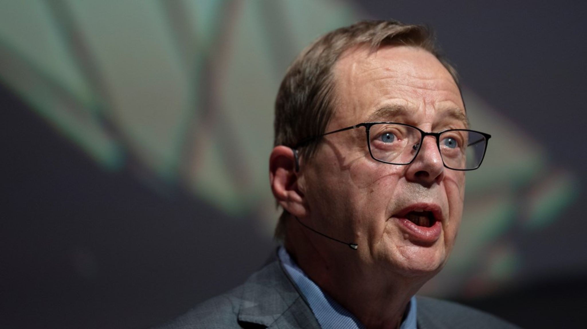 En af de politiske headlinere på årets KØF var Nationalbankdirektøren Christian Kettel Thomsen.