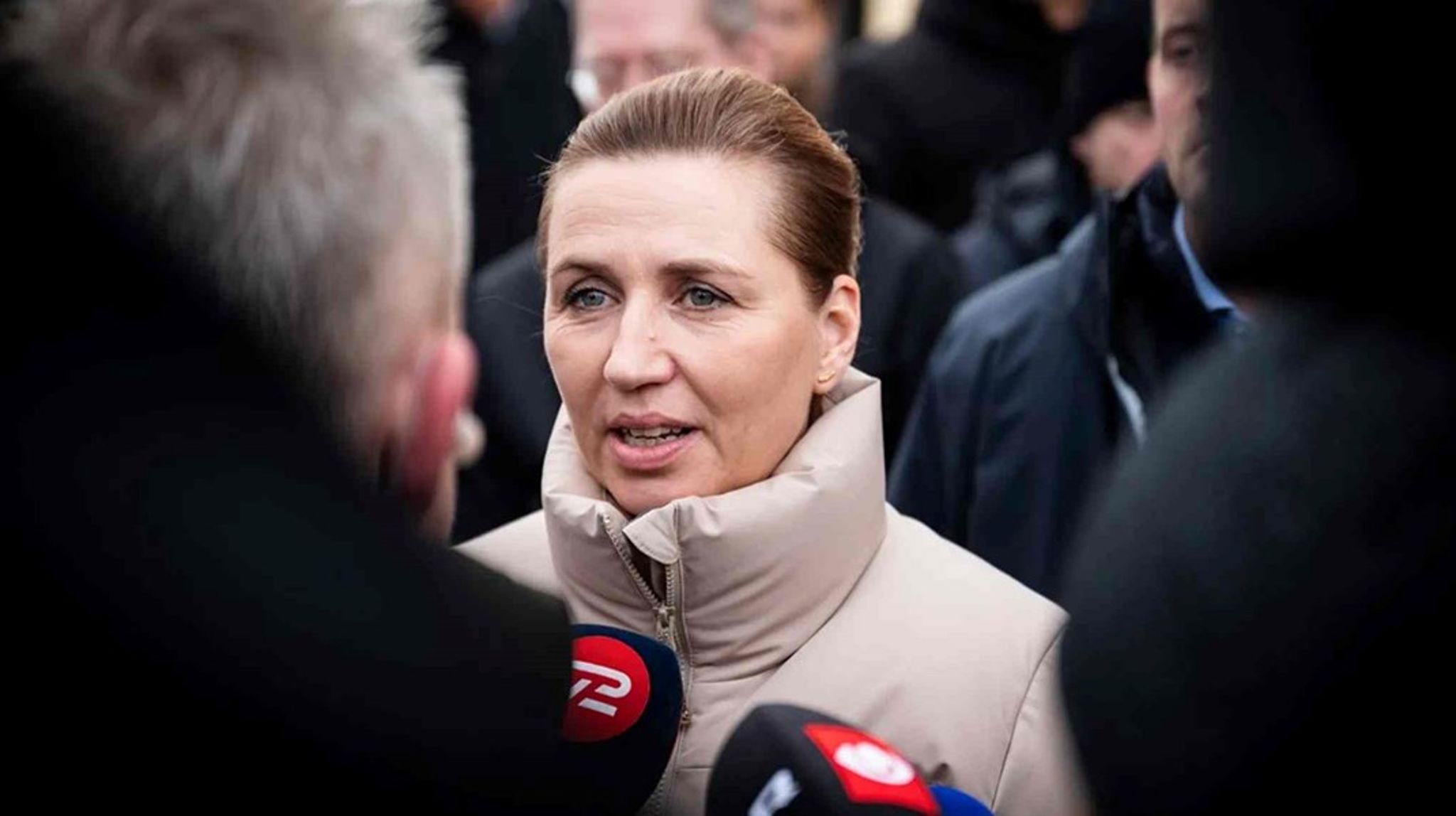 Mette Frederiksen gennemførte et dagsbesøg i Grønland fredag.
