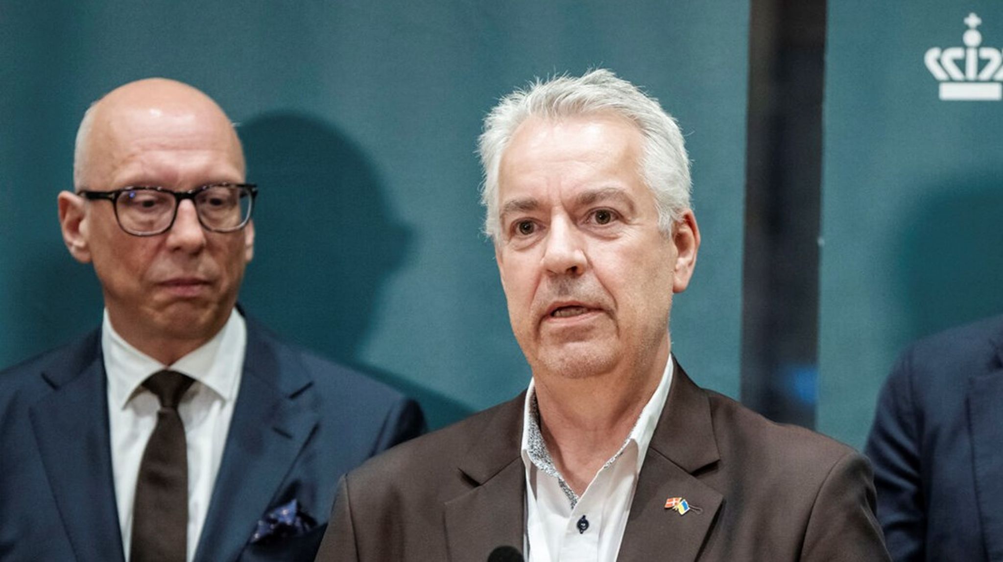 Moderaternes forsvarsordfører Peter Have kunne ikke stille noget op over for to ministre.