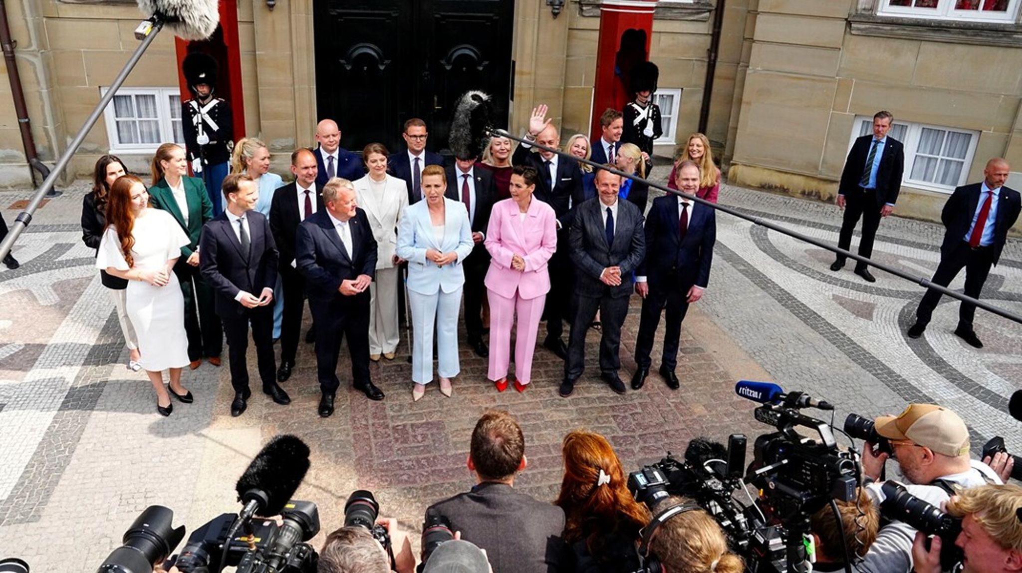<b></b>Hvem bliver ministre i den nye firkløverregering? Se listen her.
