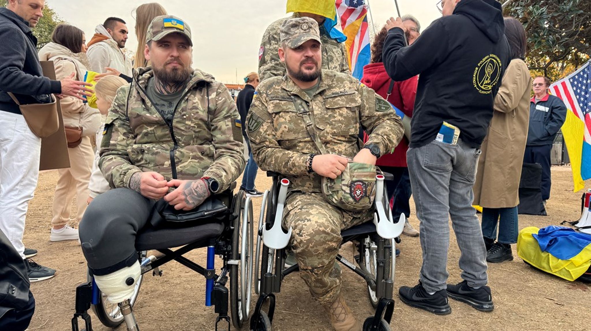Ukraines mange veteraner risikerer at blive mødt af et samfund, de ikke kan bevæge sig rundt i eller deltage i, hvis genopbygningen ikke fra start gøres tilgængelig, skriver Thorkild Olesen i dette indlæg.