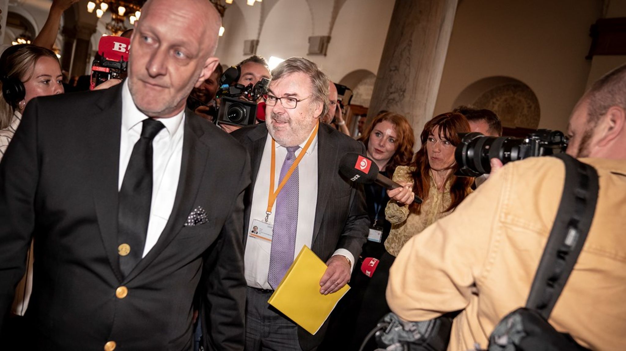 Minkkommisionens formand, landsdommer i Østre Landsret Michael Kistrup, tildeles kommandørkorset af Dannerogsordenen.