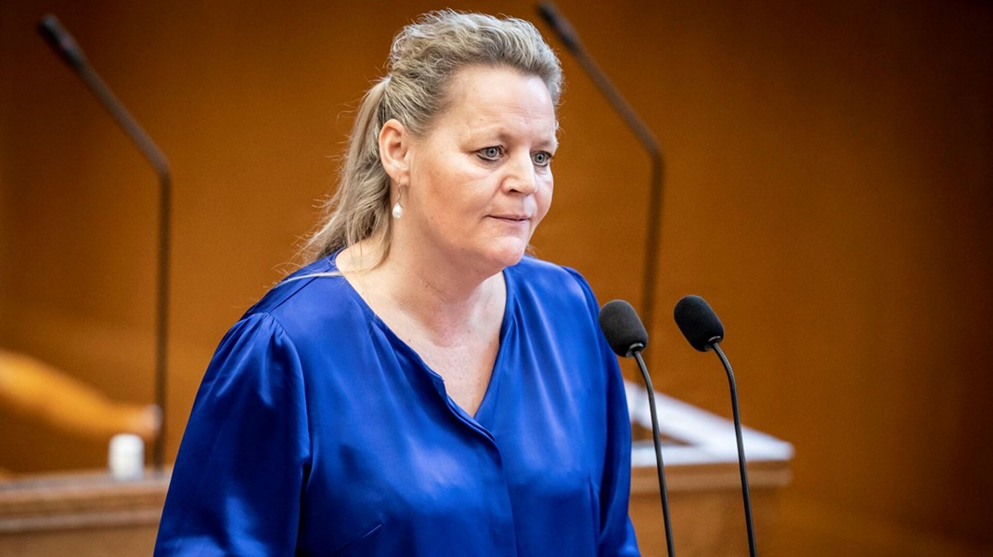 Karina Adsbøl regner med, at det er i rollen som oppositionspolitiker, at hun skal kæmpe for sine mærkesager i denne folketingsperiode. "Det handler om at presse den kommende regering til handling og opprioritere social- og handicapområdet," siger hun.