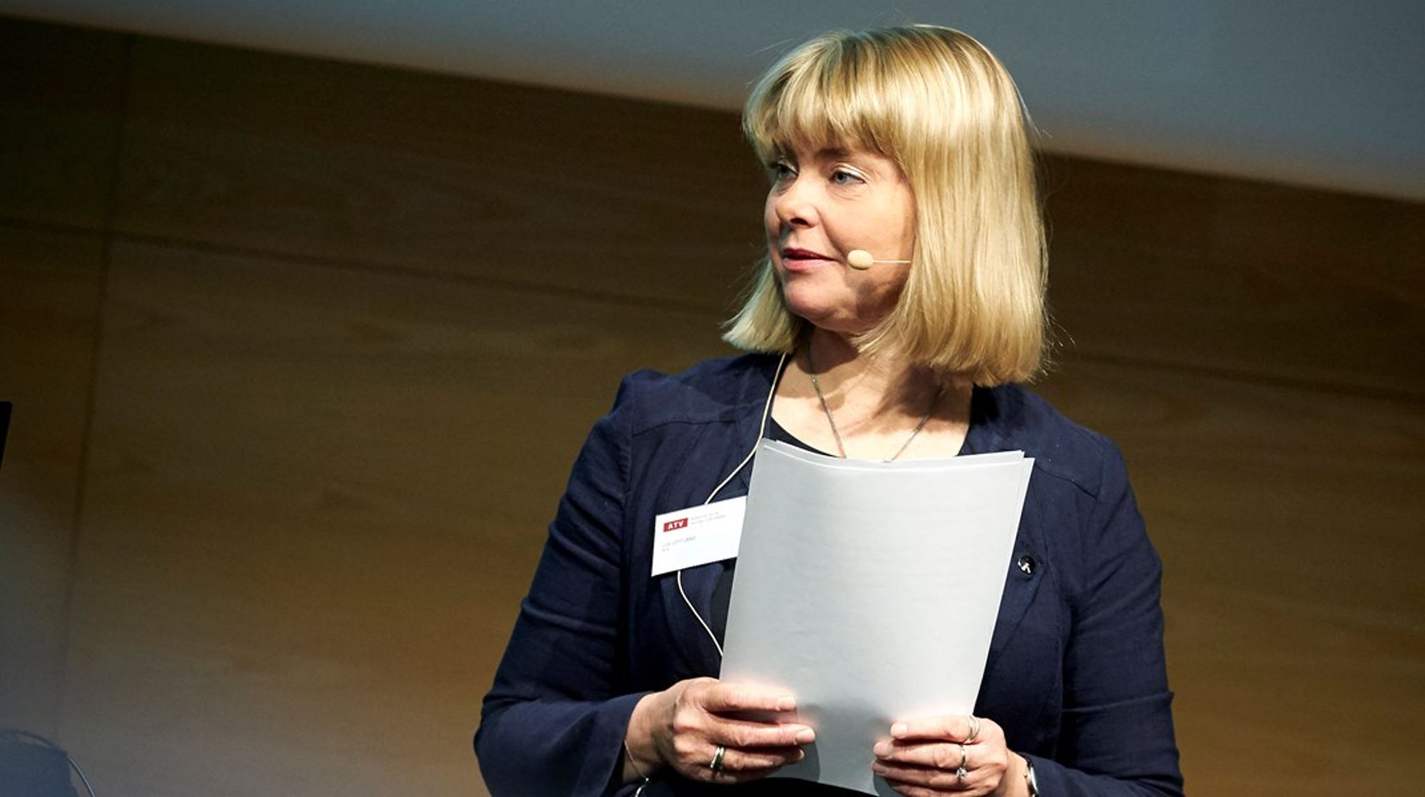 Lia Leffland har siden 2014 stået i spidsen for Akademiet for de Tekniske Videnskaber (ATV).&nbsp;