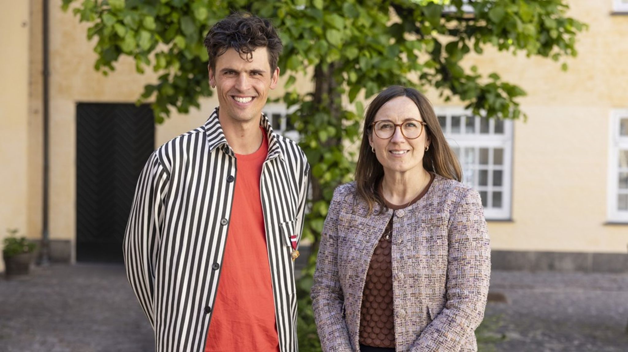 På billedet ses Olav Hesseldahl og Mette Feifer.