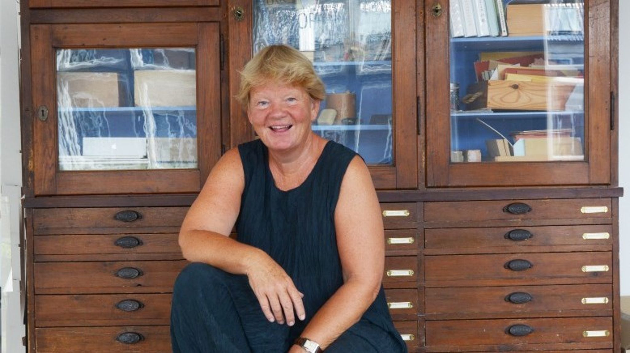 På billedet ses arkitekt Bente Lange.