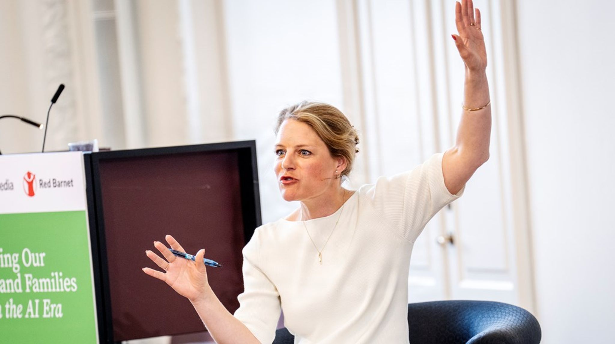 Johanne Schmidt-Nielsen har været generalsekretær for Red Barnet siden 2019.