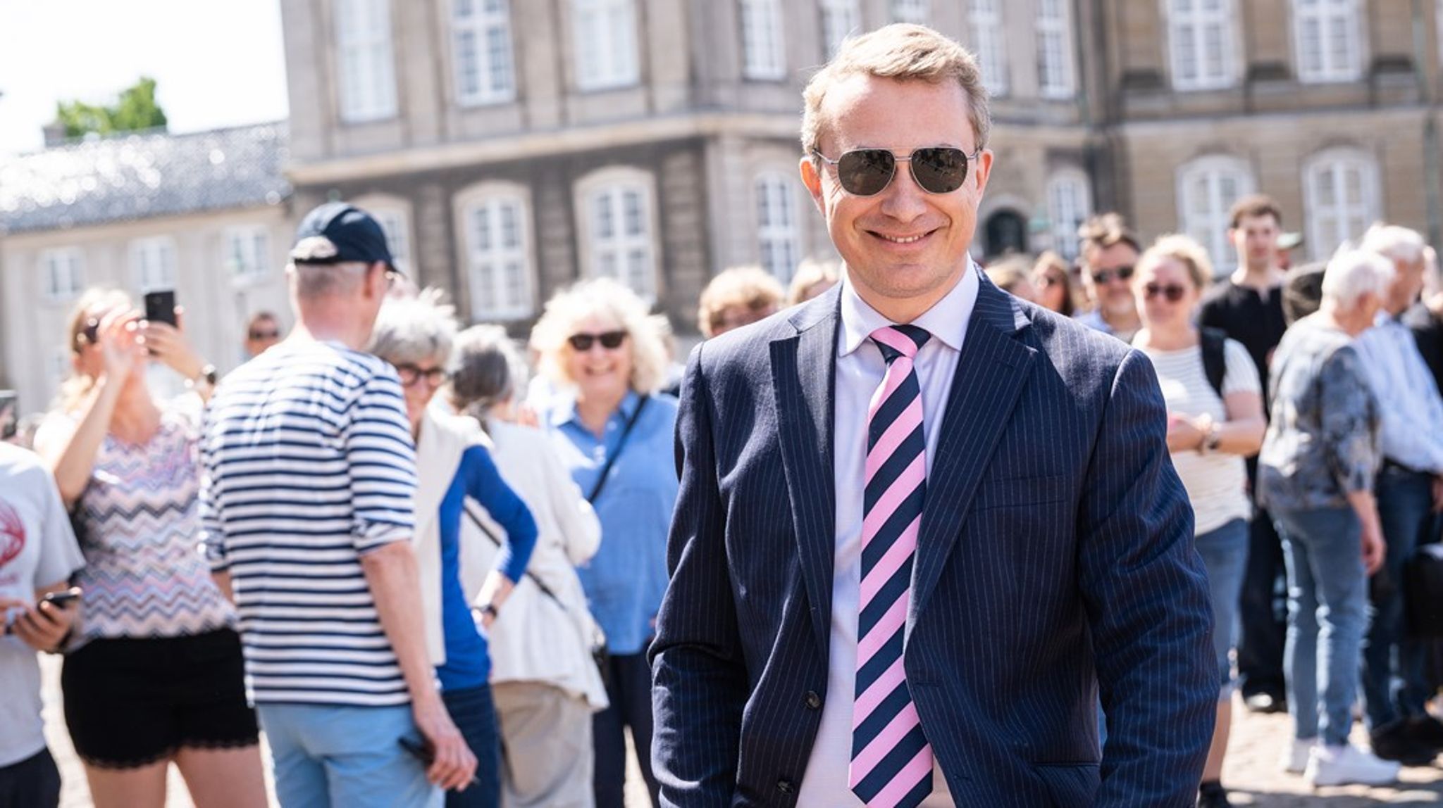 DF-formand Morten Messerschmidt kan glæde sig over at være det eneste parti i Folketinget, der har oplevet vælgerfremgang siden valget.&nbsp;