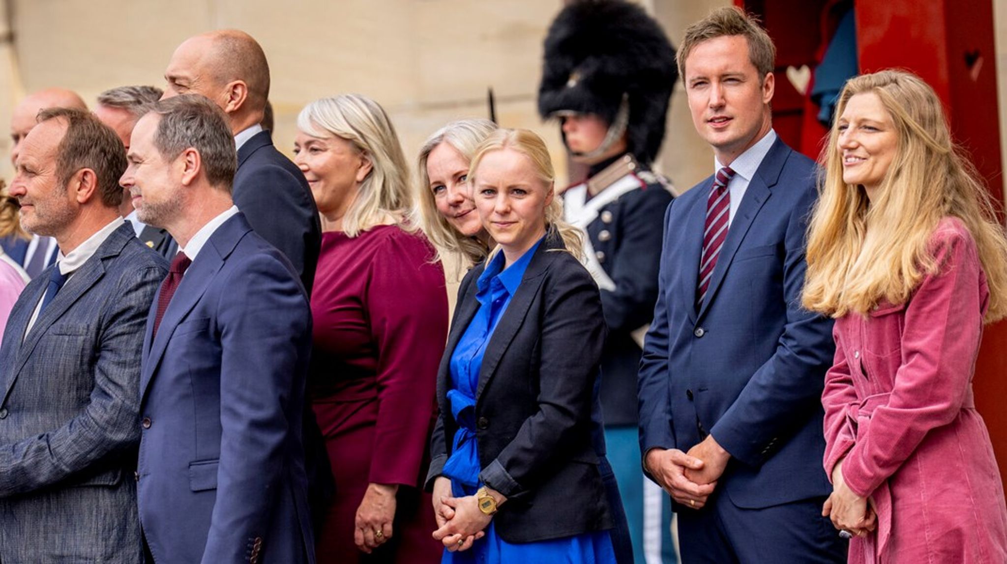 SF’s Signe Munk (i midten) og Moderaternes Christina Egelund
ved hendes side er to af de danske ministre, der skal lufte deres nye titler
ved møder i Luxembourg i denne uge.