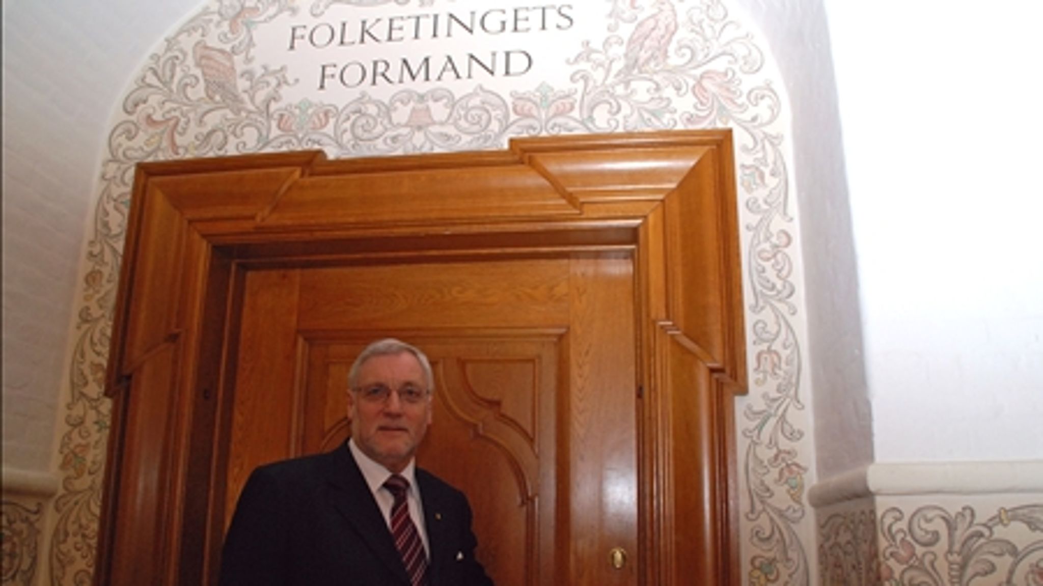 Thor Pedersen: "Som formand skal jeg varetage folketingsmedlemmernes interesser. Når jeg taler med et medlem, så er det ikke med et medlem af et parti, men et medlem af huset."