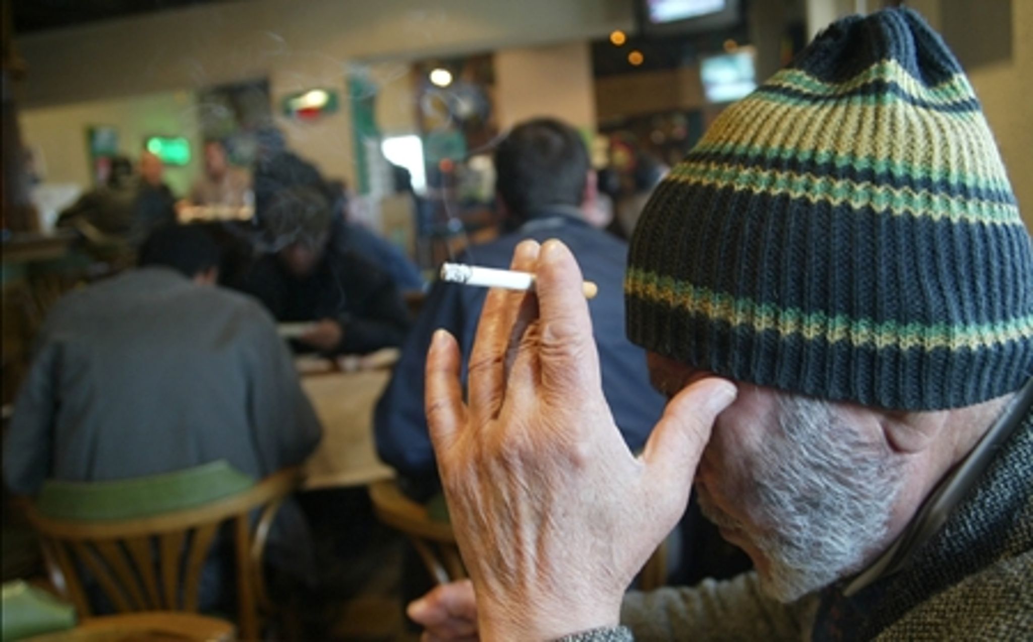 Folkekøkkenet i Kolding fik i marts et straksforbud mod rygning. Det har betydet, at brugerne bliver væk.