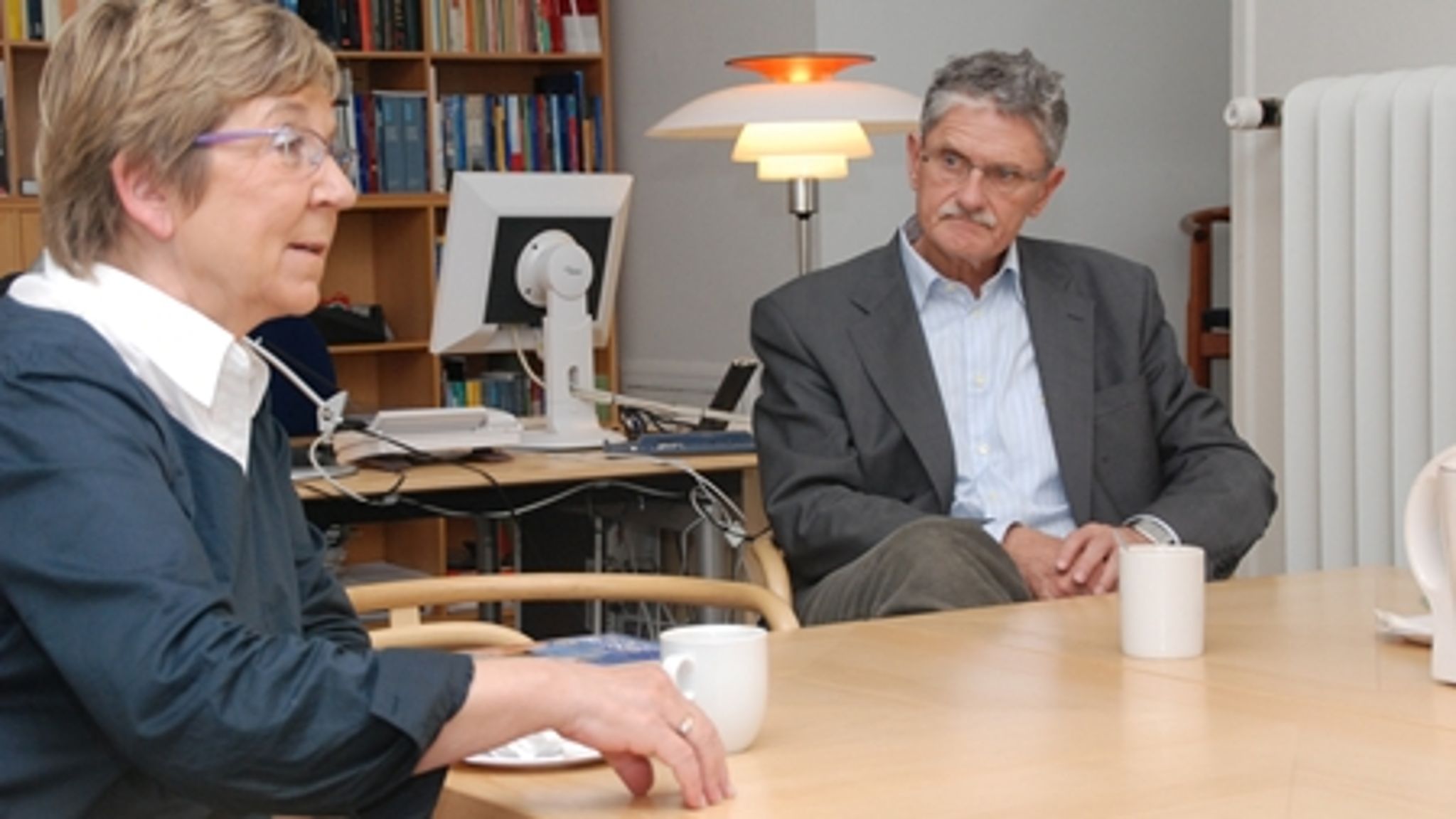Marianne Jelved og Mogens Lykketoft kritiserer regeringen for at skabe et A- og et B-samfund. Det er ikke godt for Danmark, lyder meldingen.