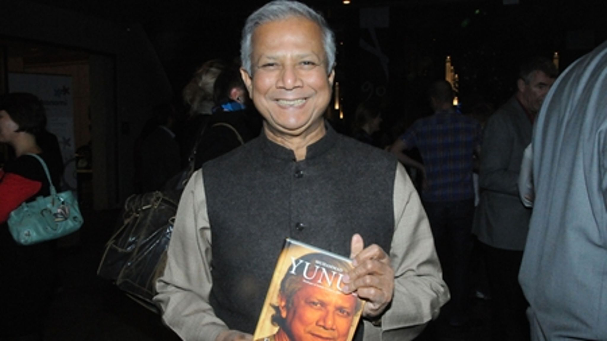 Dr. Muhammad Yunus var i torsdags på besøg i København, hvor han talte på Copenhagen Business School.