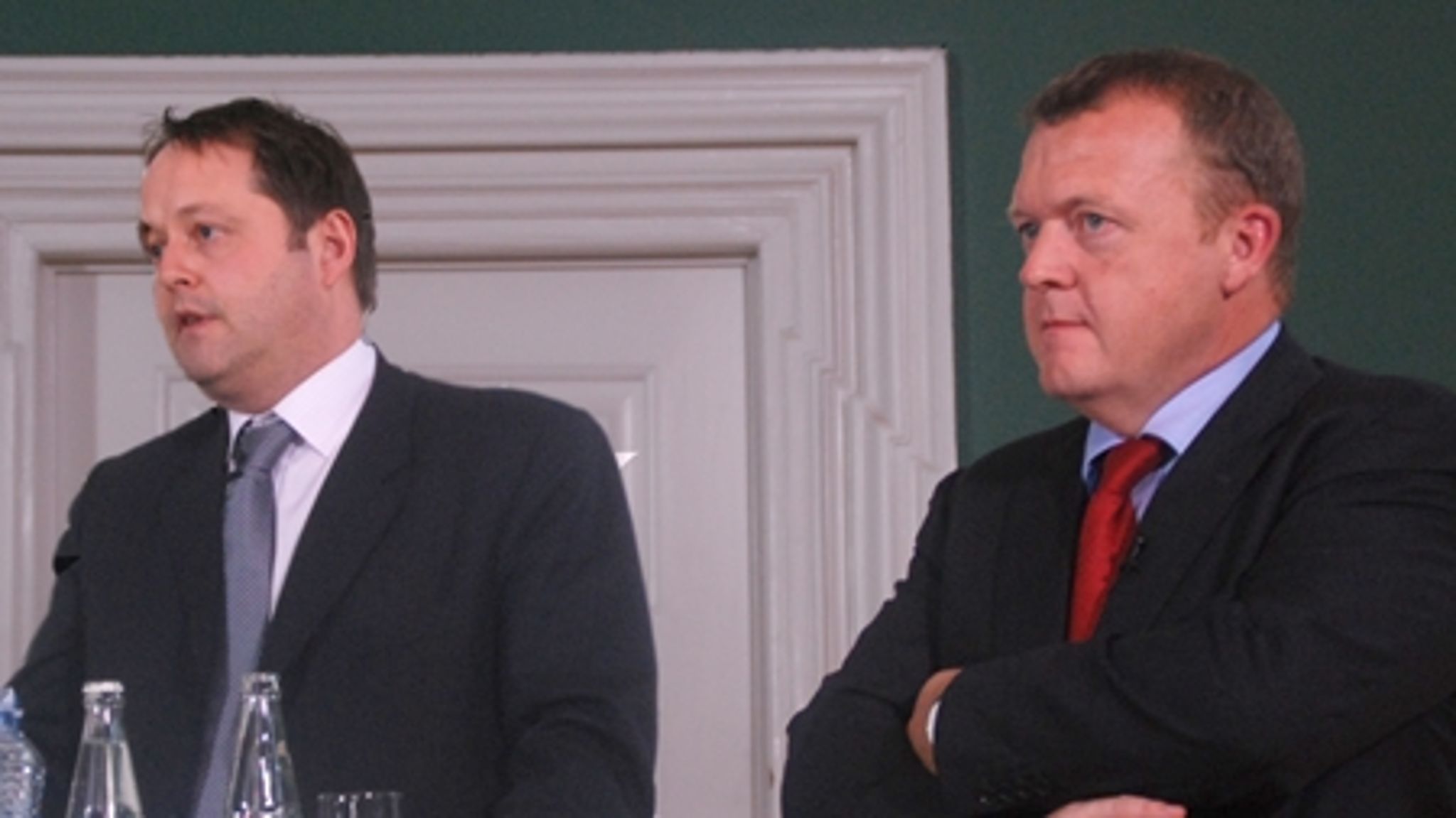 Det var finansminister Lars Løkke Rasmussen (V), der førte an, da planen for nye sygehuse skulle præsenteres i sidste uge. Konservative bliver mere og mere klemt på sundhedsområdet i regeringen.