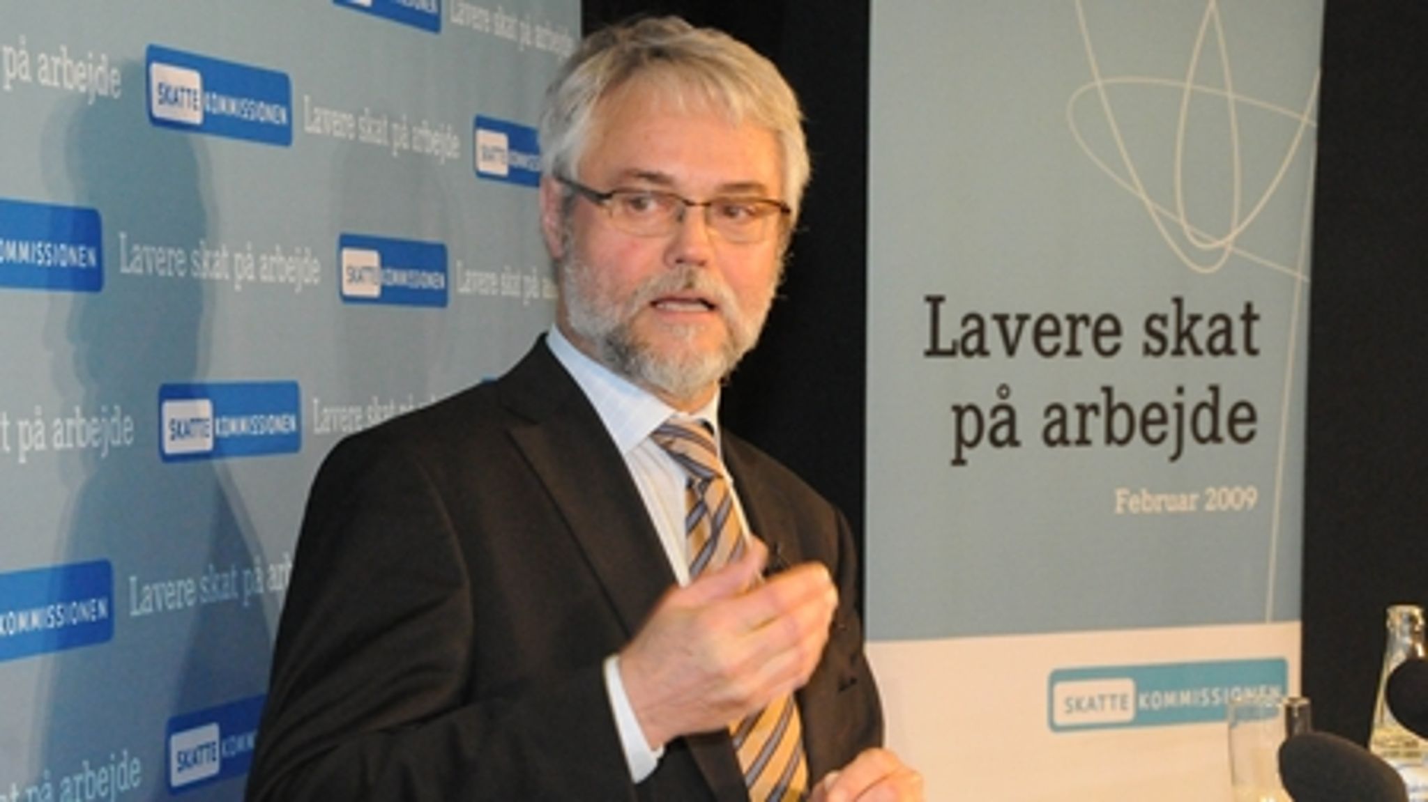 Skattekommissionens formand, tidl. S-skatteminister Carsten Koch, præsenterede mandag sine anbefalinger til en skattereform.