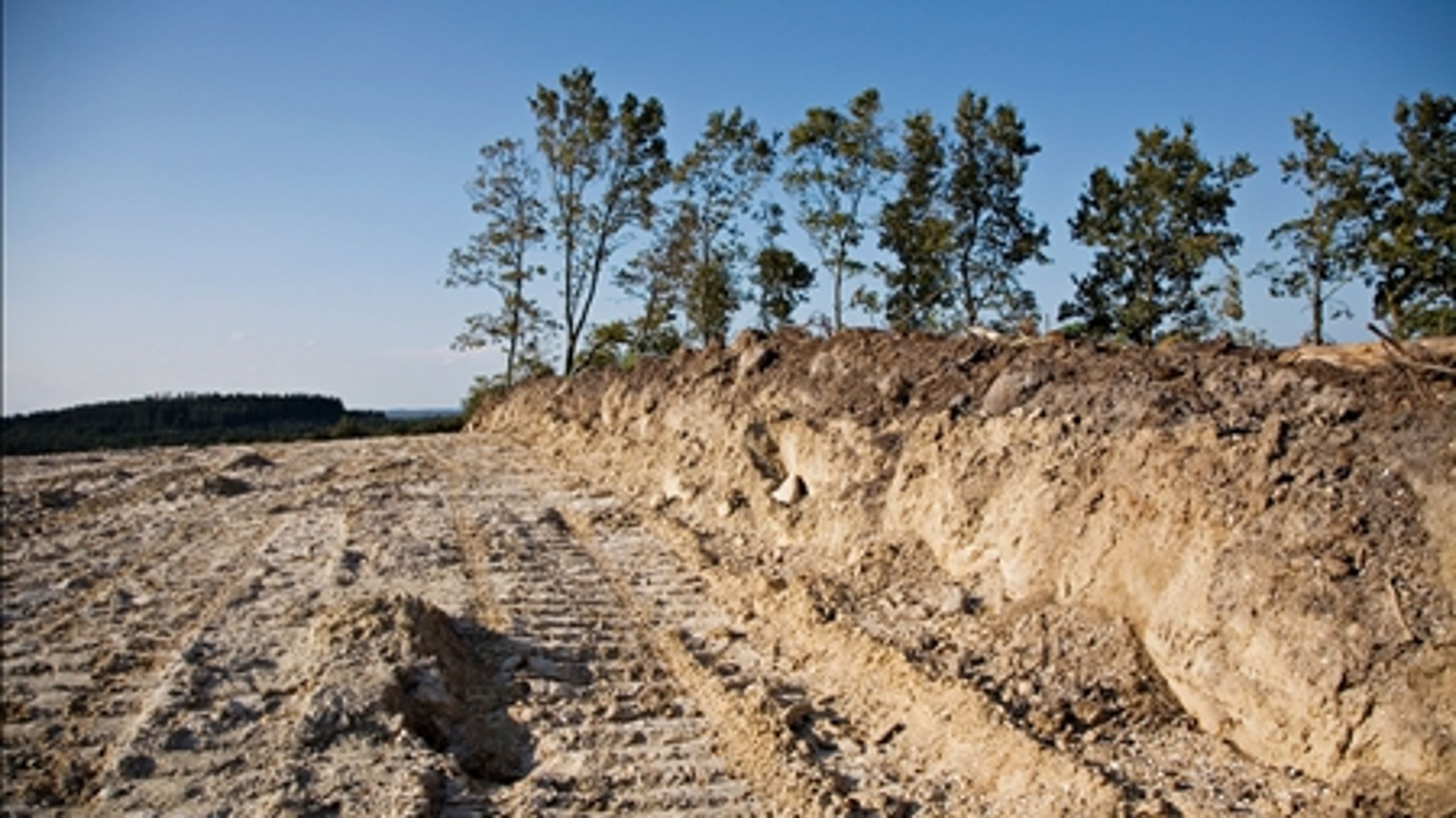 Kommunerne vil selv udskrive bøder, når natur - som her en gravhøj - bliver ødelagt. 