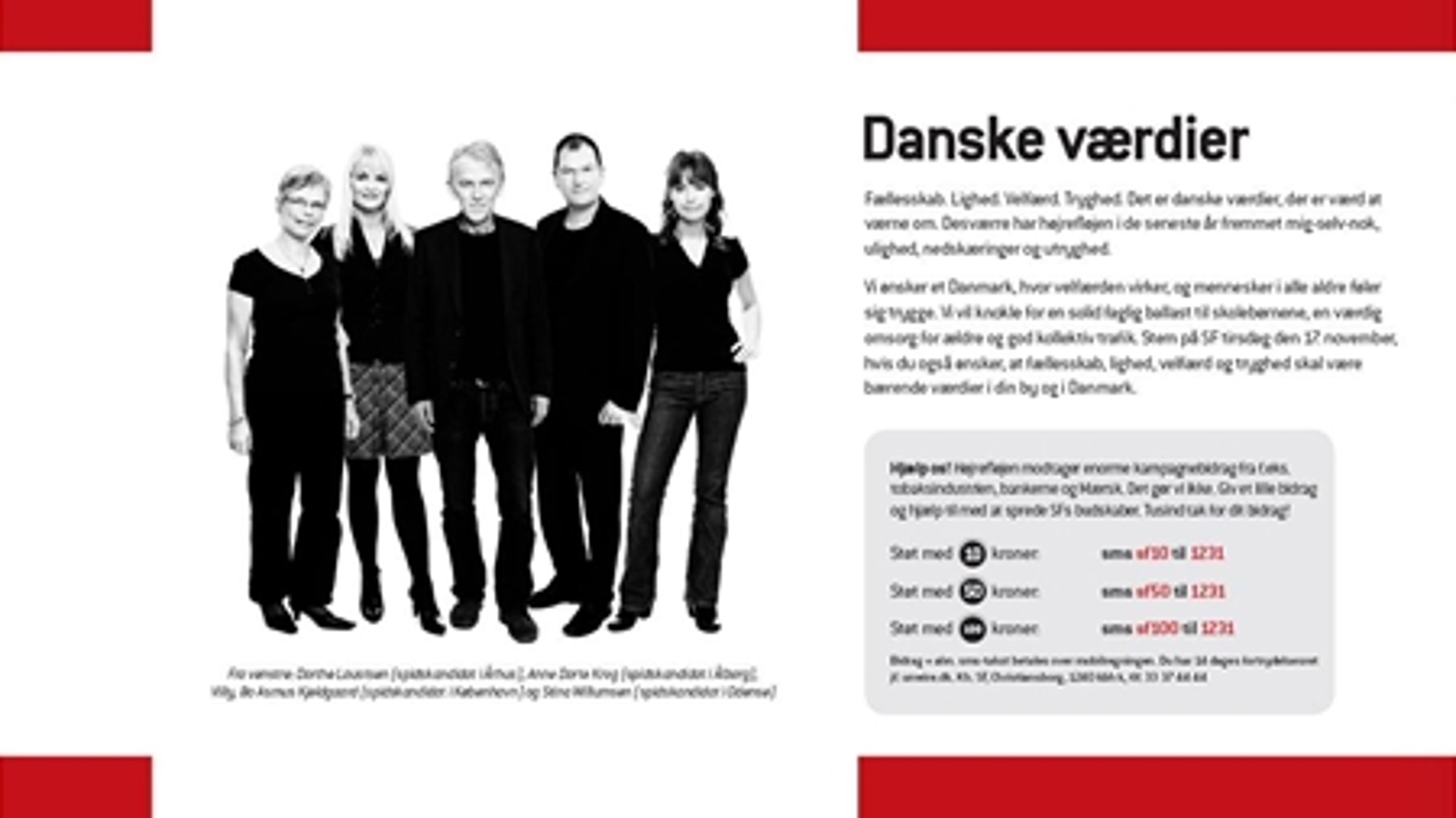 "Det er også mit land. Det er også mit flag," skriver Villy Søvndal i den kronik, der følger den opsigtsvækkende SF-annonce.