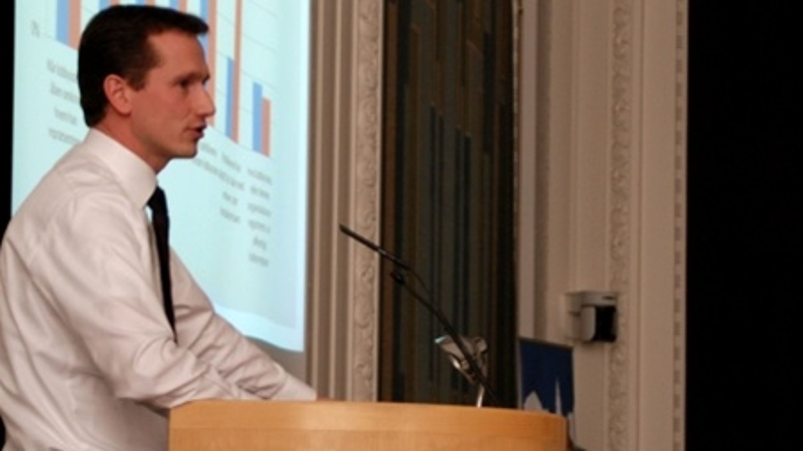 Kristian Jensen (V) blev ikke nødvendigvis degraderet, da han gik fra Skatteministeriet til gruppeformandsposten i Venstre.