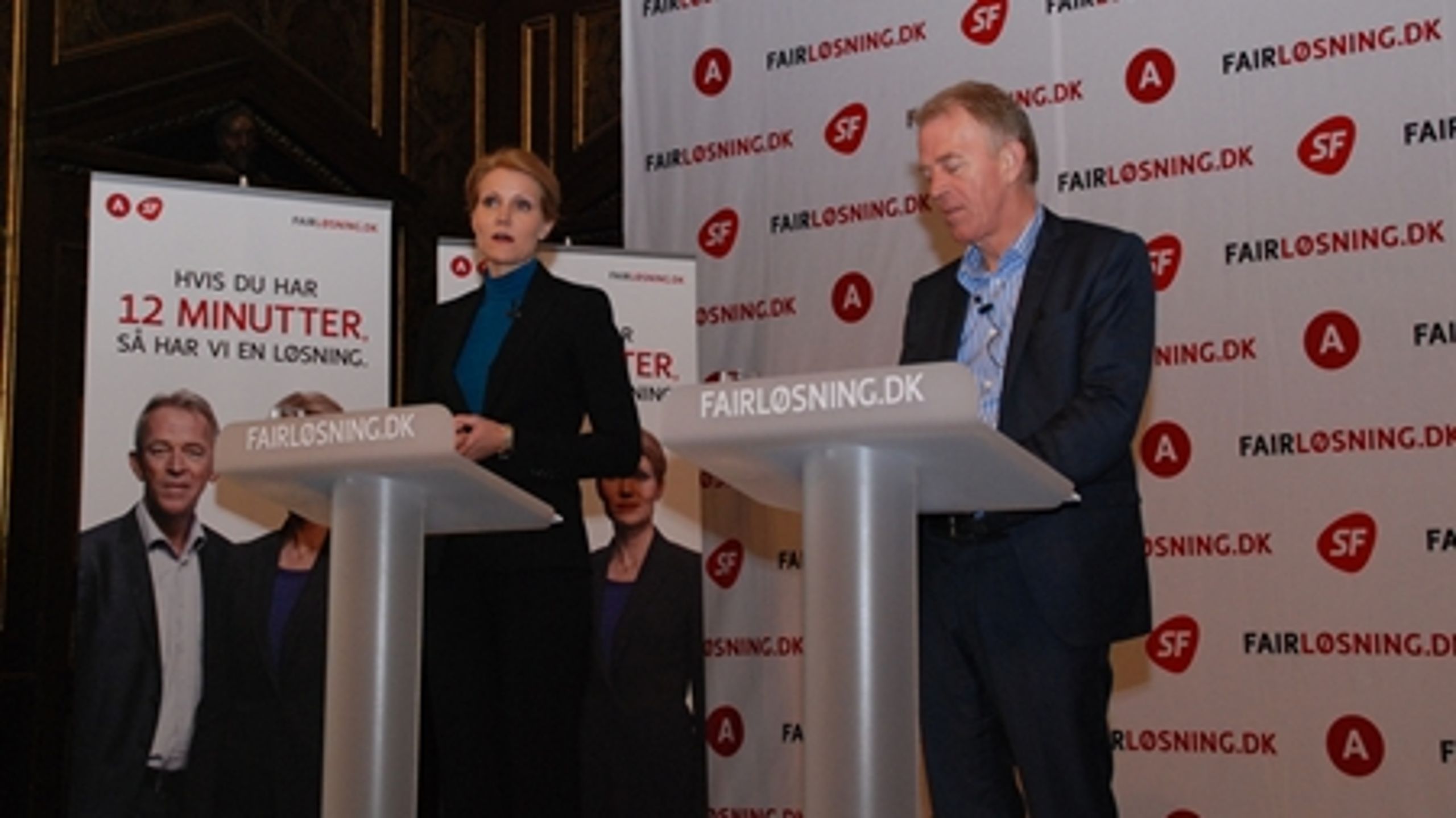 S og SF foreslår i deres nye økonomiudspil, at danskerne skal arbejde en time mere om ugen.