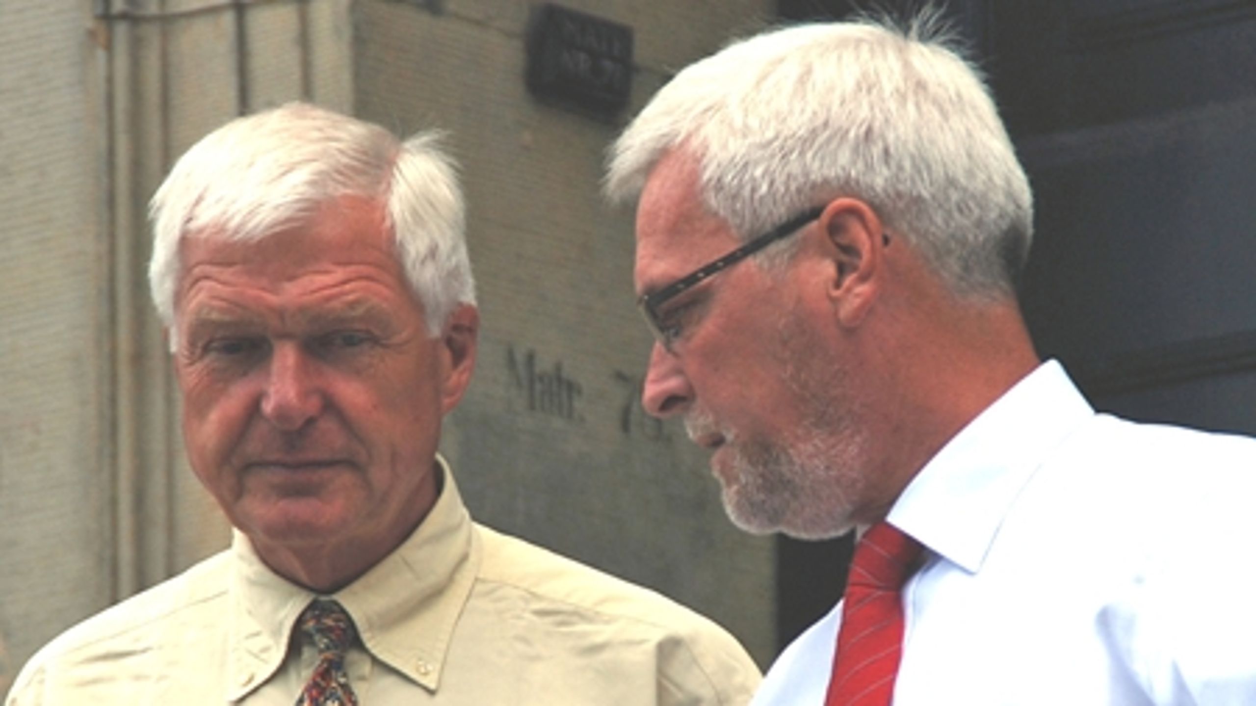 De senere års KL-ikoner Erik Fabrin (V) og Anker Boye (S) kan være godt tilfredse med forskernes fund.