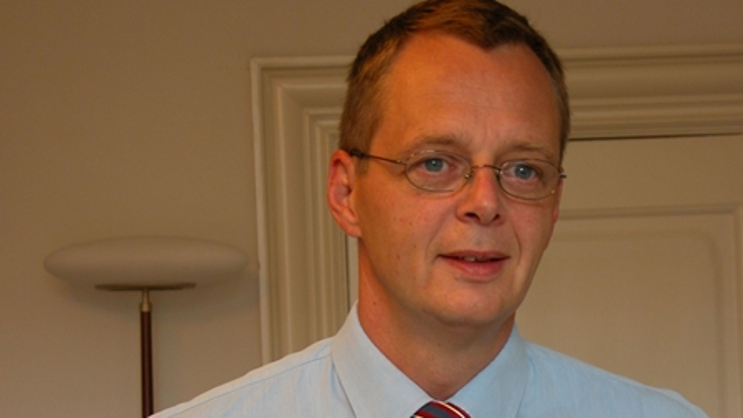 Departementschefen i Finansministeriet, Christian Kettel Thomsen, bliver af flere vurderet som topfavoritten til at overtage den ledige stol i Statsministeriet efter Karsten Dybvads afgang. (Foto: fm.dk)