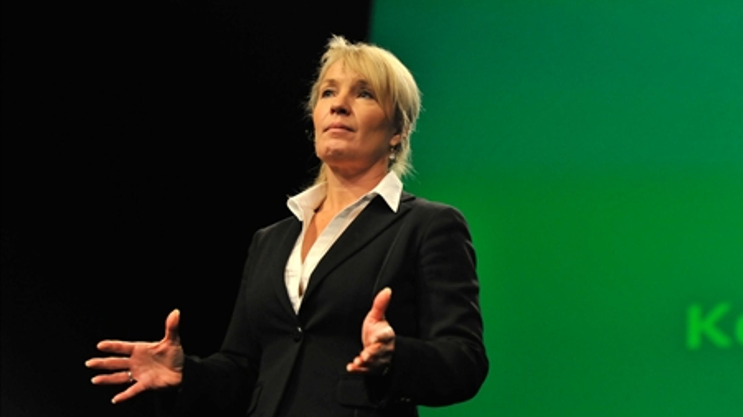 Lene Espersen talte over en time. Men klima- og miljøområdet blev næsten ikke nævnt.