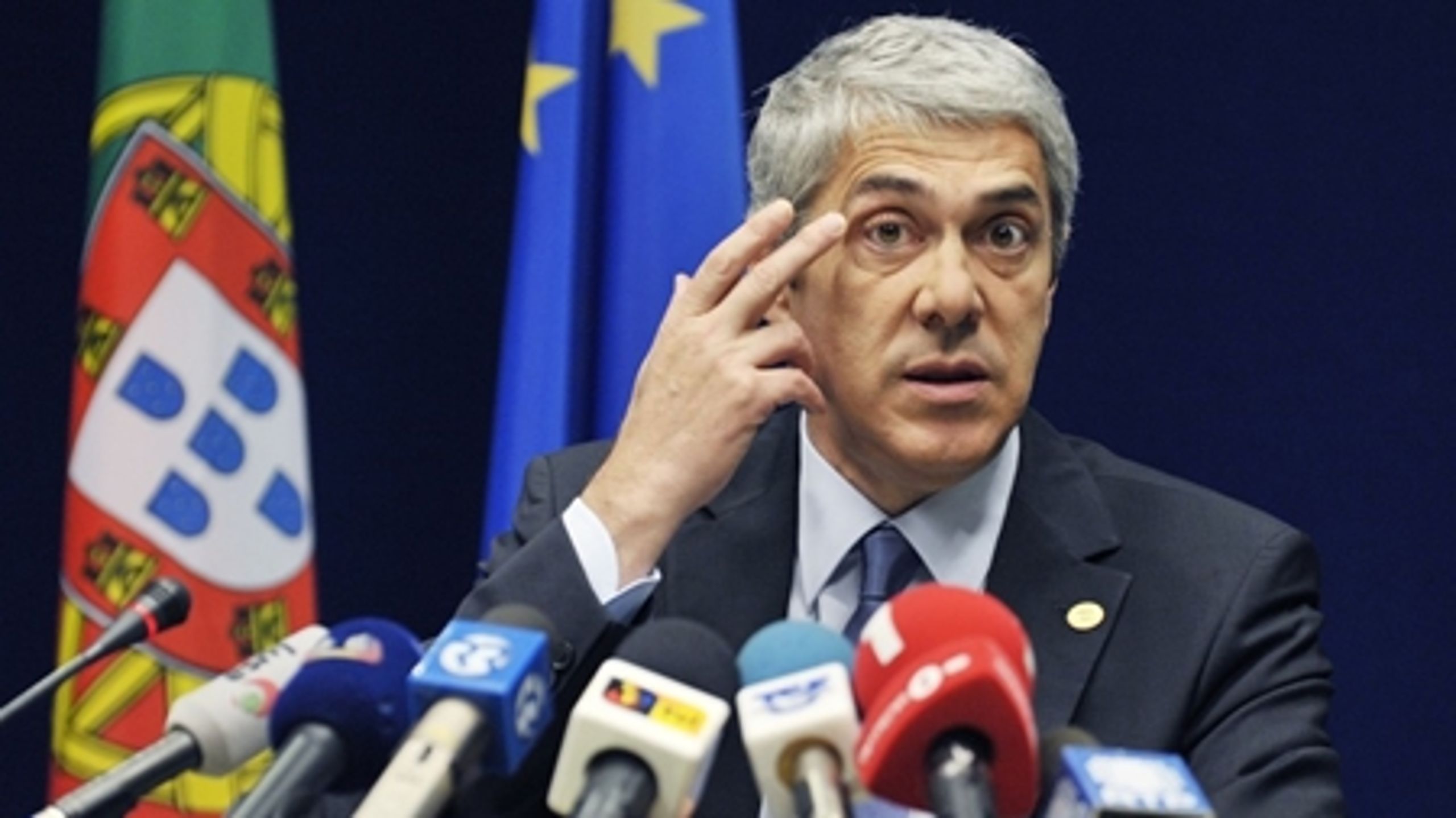 Portugals fungerende premierminister José Socrates