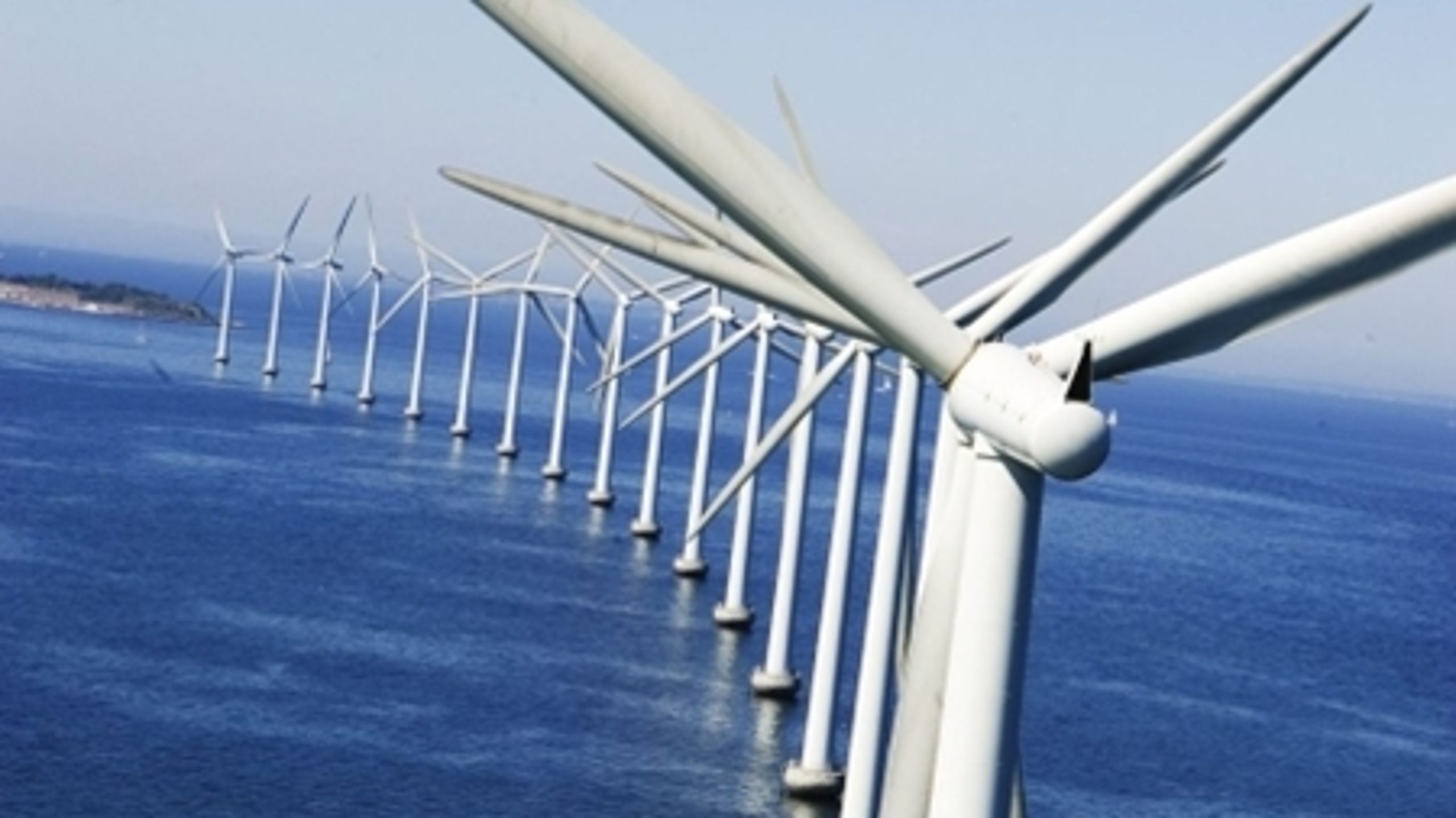 Udbygningen af havvindmøller er et af de områder, hvor oppositionen nu satser på at lave delforlig.