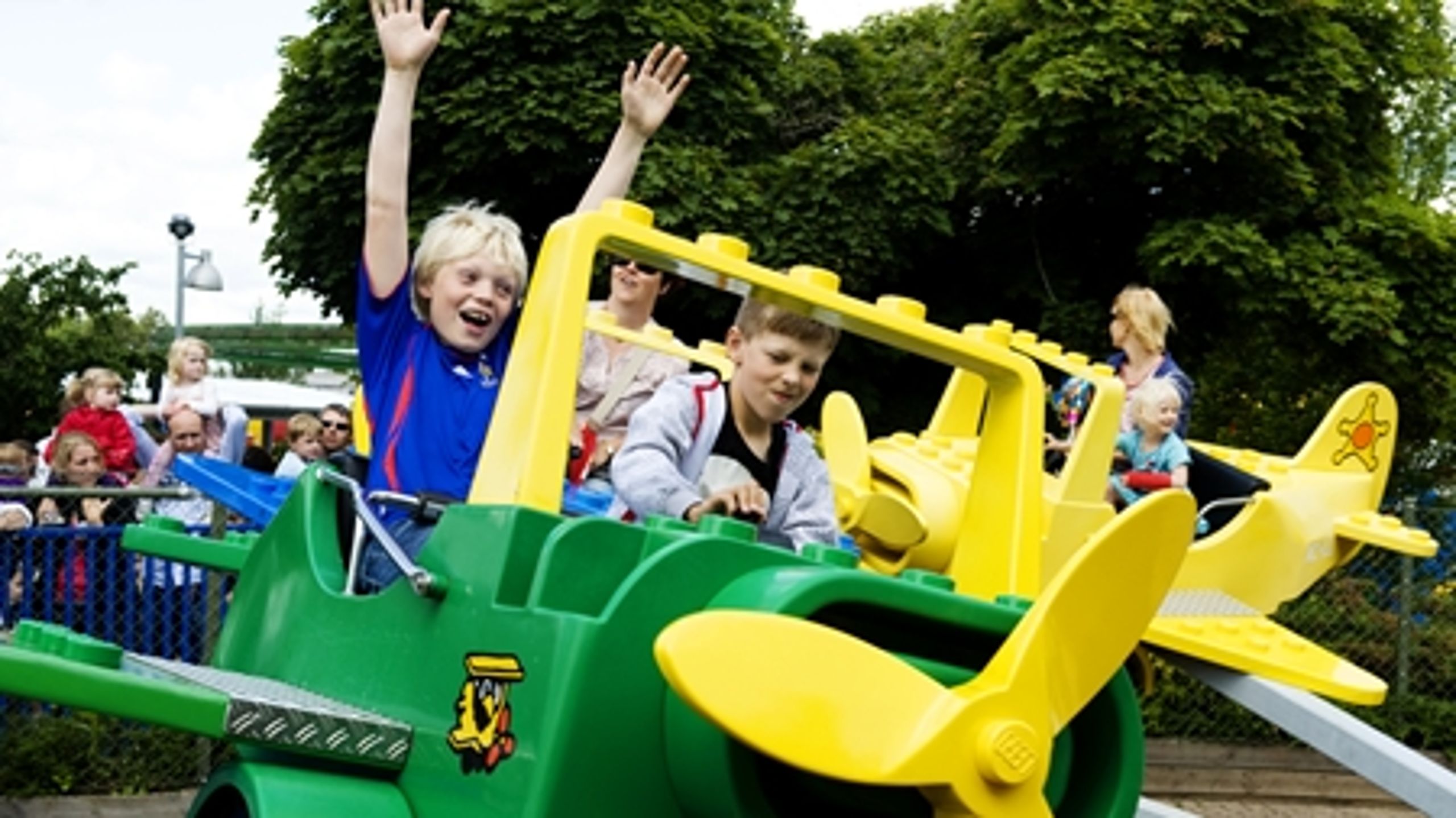 Billund Kommune er en af de dygtigste til at holde udgifterne til administrativt personale nede, viser ny analyse fra KREVI. Her er det et billede fra byens stolthed, Legoland.