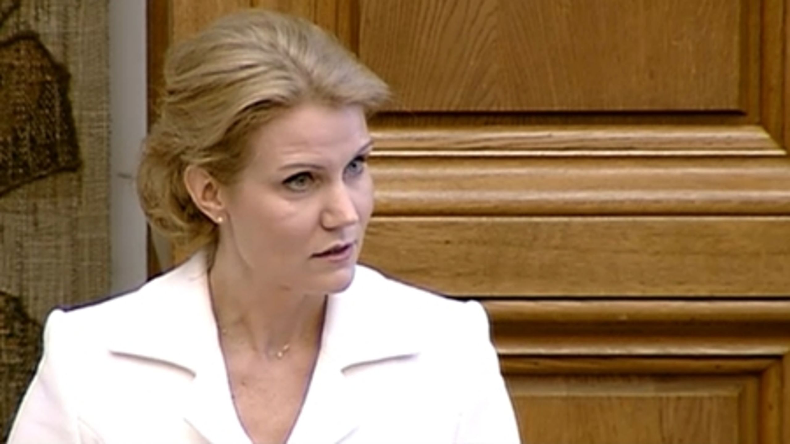 Statsminister Helle Thorning-Schmidt (S): Hendes åbningstale til Folketinget indeholdt ikke mange overraskende eller kontroversielle udmeldinger.    
