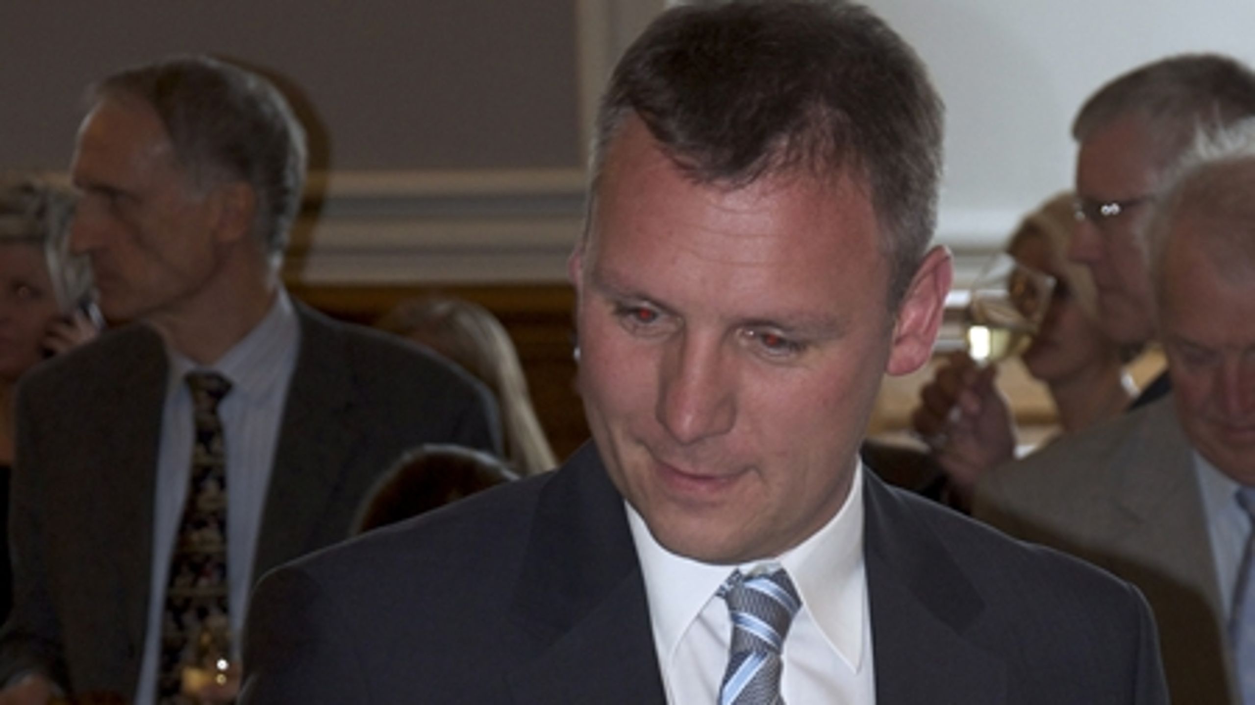 Venstres partisekretær Claus Søgaard-Richter mistede netto godt 2.000 partimedlemmer i 2011 men håber på at fastholde dem, partiet har, i valgåret 2013.