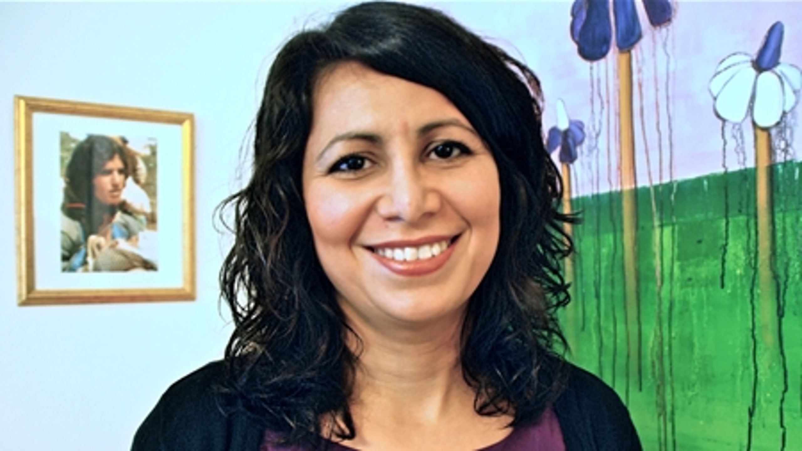 Özlem Sara Cekics vigtigste politiske mål er at sikre, at mennesket kommer før systemet. Desuden er psykiatrien hendes hjertebarn. (Foto: Camilla Khaldi Assas/Altinget.dk) 