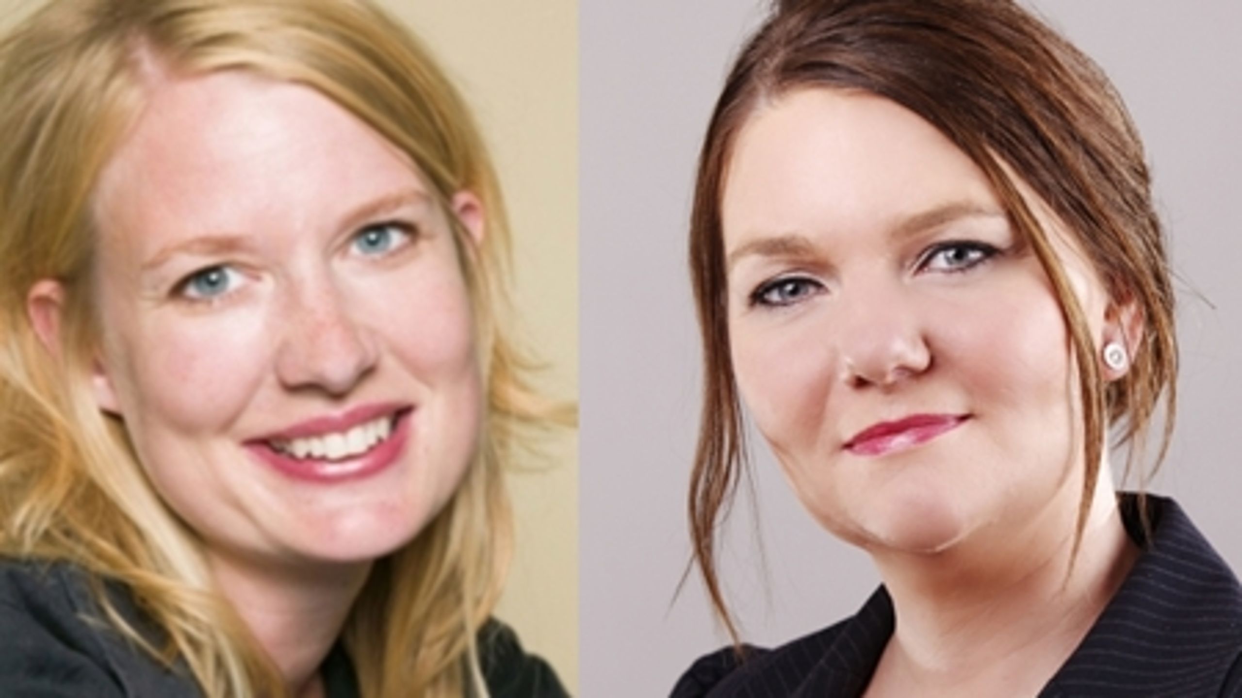 Rulle Grabow Westergaard og Søs Marie Serup.