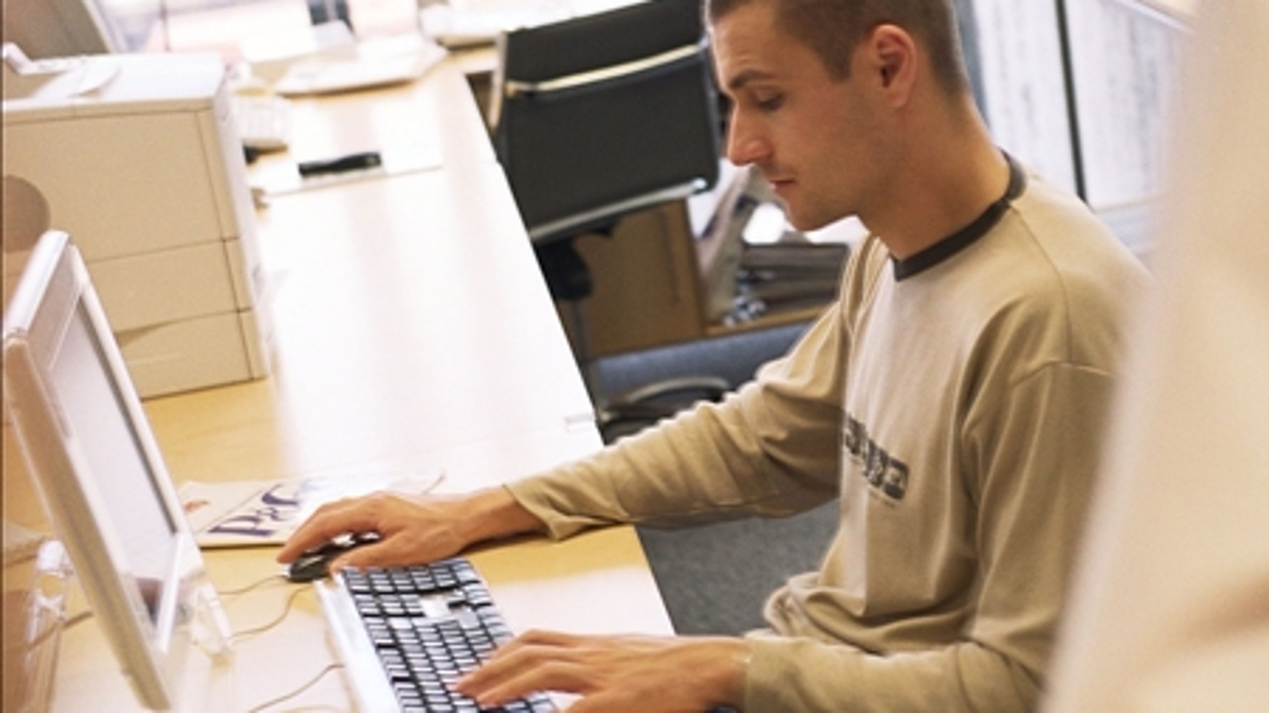 Obama-administrationen overvåger i massiv stil hele internettet, afslører Washington Post (arkivbillede).