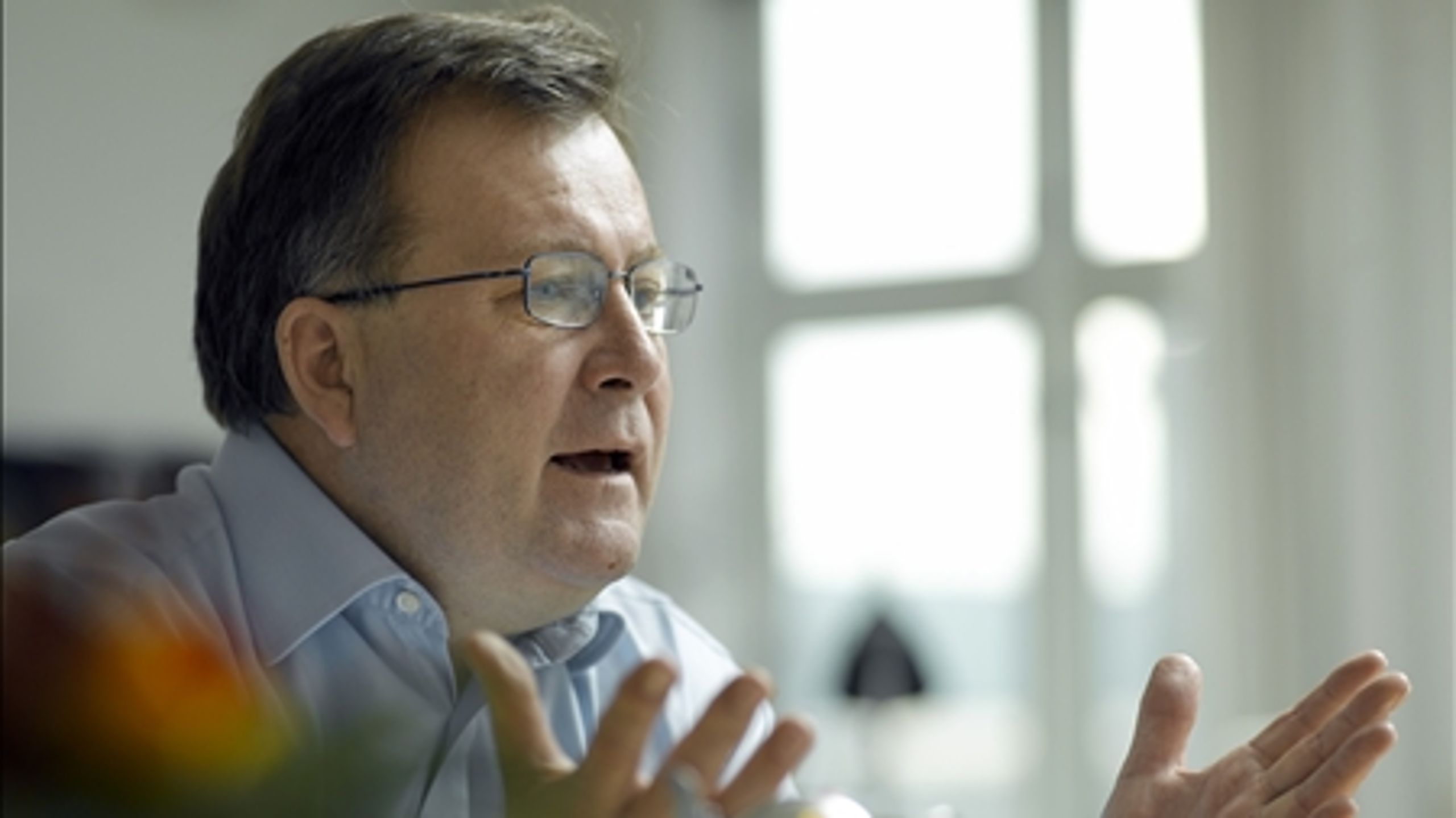 Claus Hjort Frederiksen. Trods fællesnævnere i den økonomiske politik kan hans begejstring for Radikale ligge på et meget lille sted. 