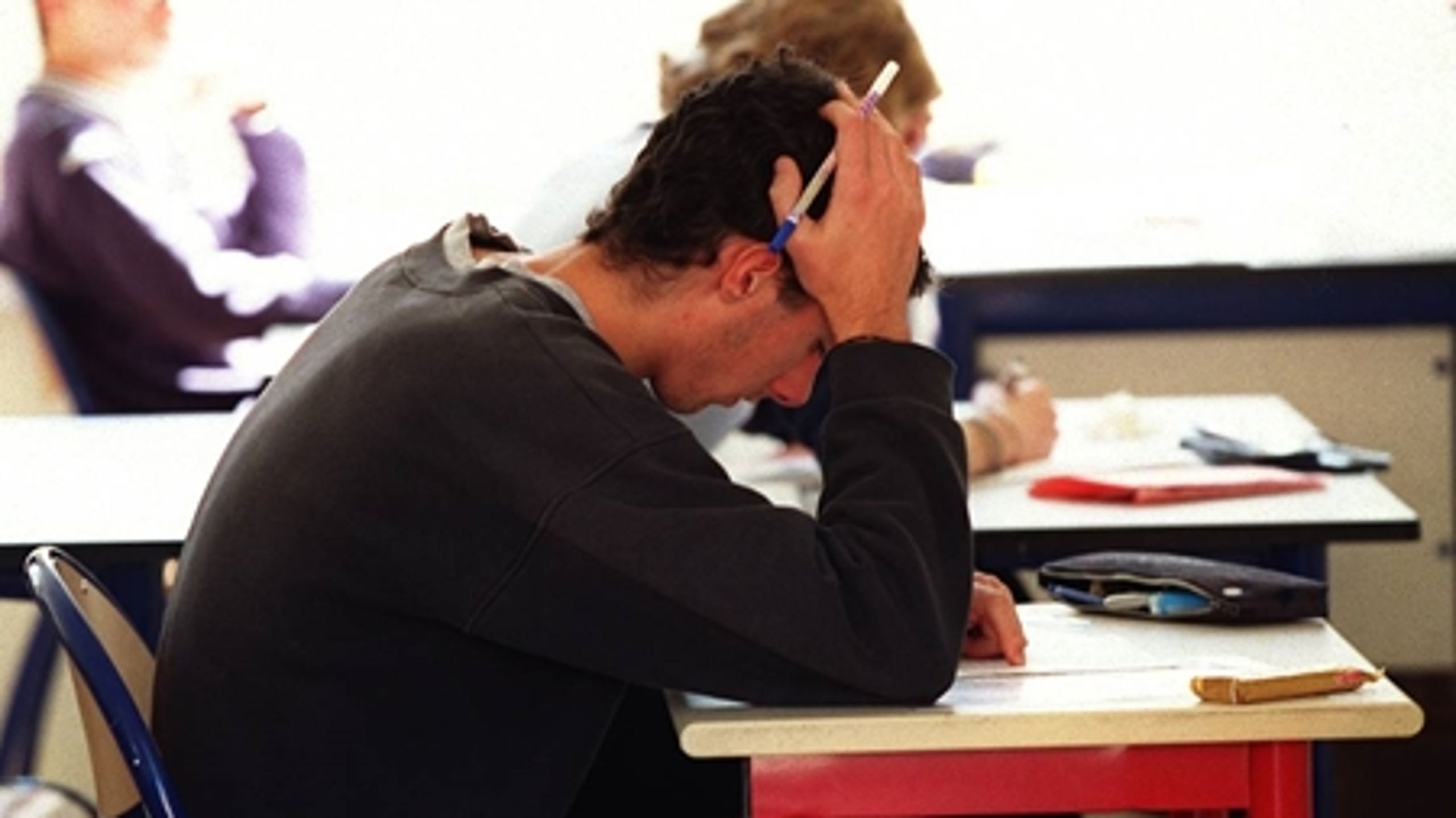 Karakter og personlig motivation skal have en afgørende betydning, når de unge søger ind på et gymnasium eller en erhvervsskoler, mener et flertal af danskerne.