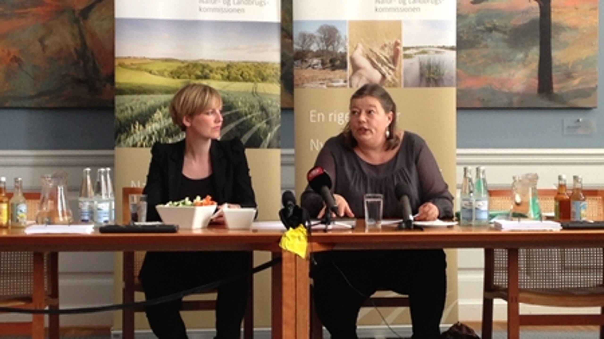 Nu skal Natur- og Landbrugskommissionen udmøntes politisk. Det bliver dog ikke Mette Gjerskov (S), men Karen Hækkerup (S), som Ida Auken (SF) skal forhandle med.
