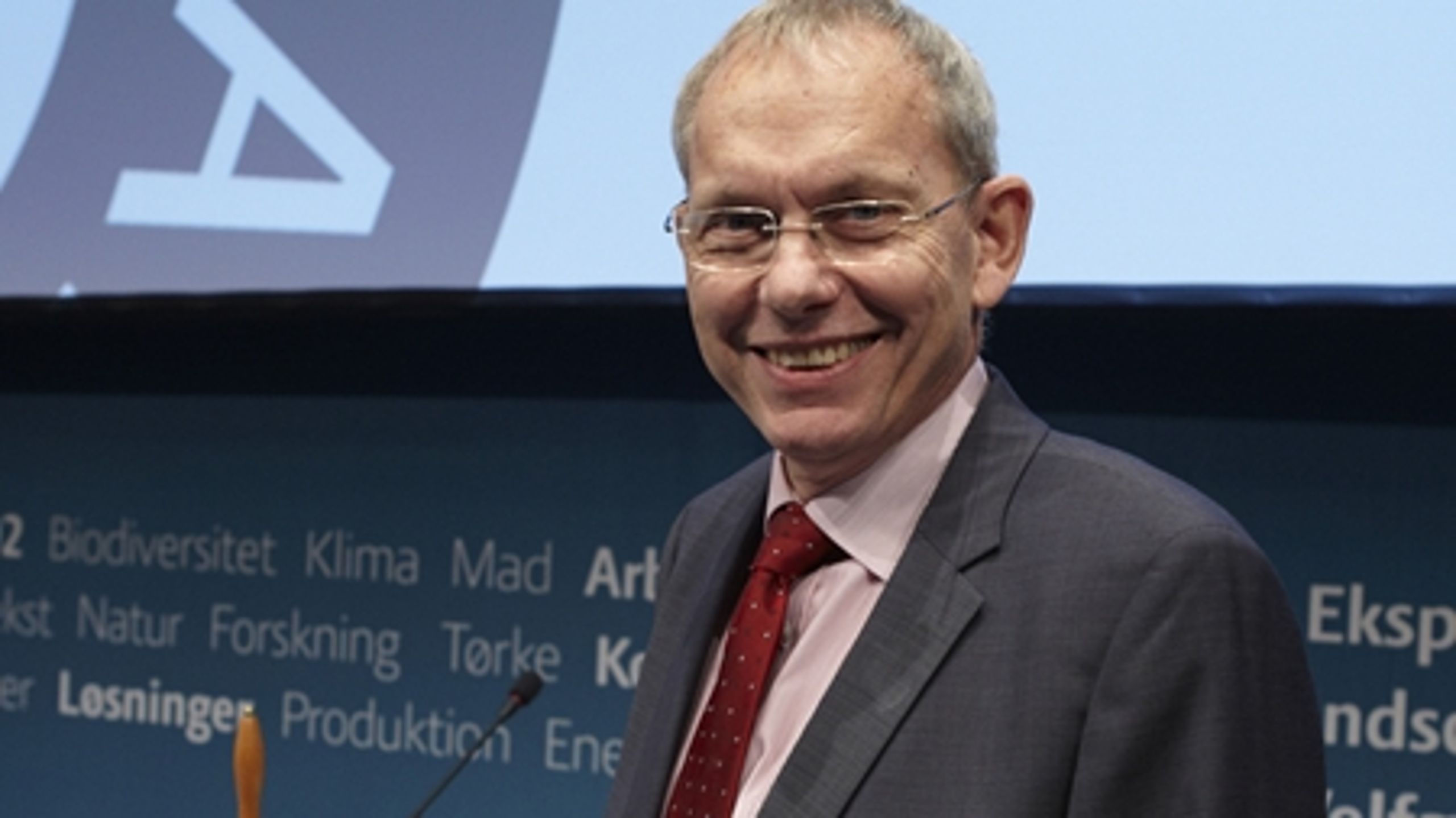 Landbrug & Fødevarers førstemand, Martin Merrild, gav Socialdemokraterne varme ord med på vejen på organisationens årlige delegeretmøde.