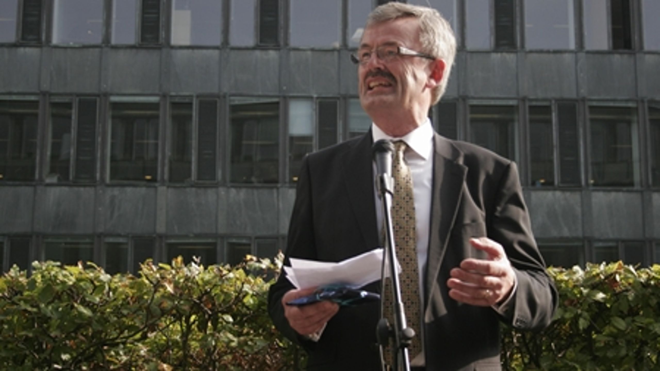 Venstres tidligere fødevareminister Henrik Høegh var den kandidat, der fik flest personlige stemmer på Lolland. Men borgmesterposten glippede.