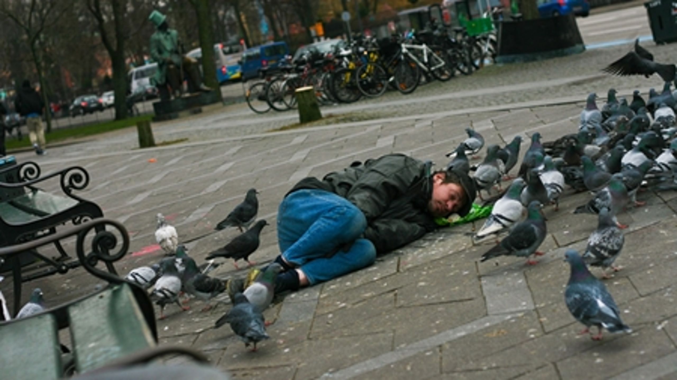 Antallet af hjemløse er ifølge SFI vokset fra 4998 til 5844 personer i perioden 2009-2013.